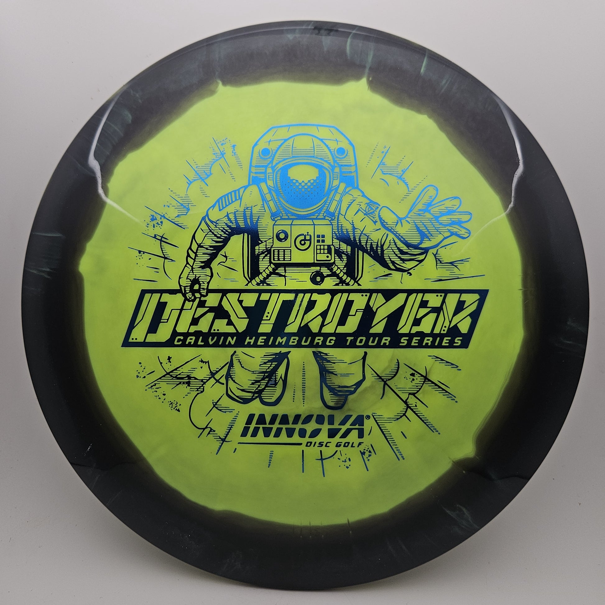 #12065 173-175g Black / Green, Blue Foil, Calvin Heimburg Tour Series Halo Star Destroyer - Calvin Heimburg Tour Series