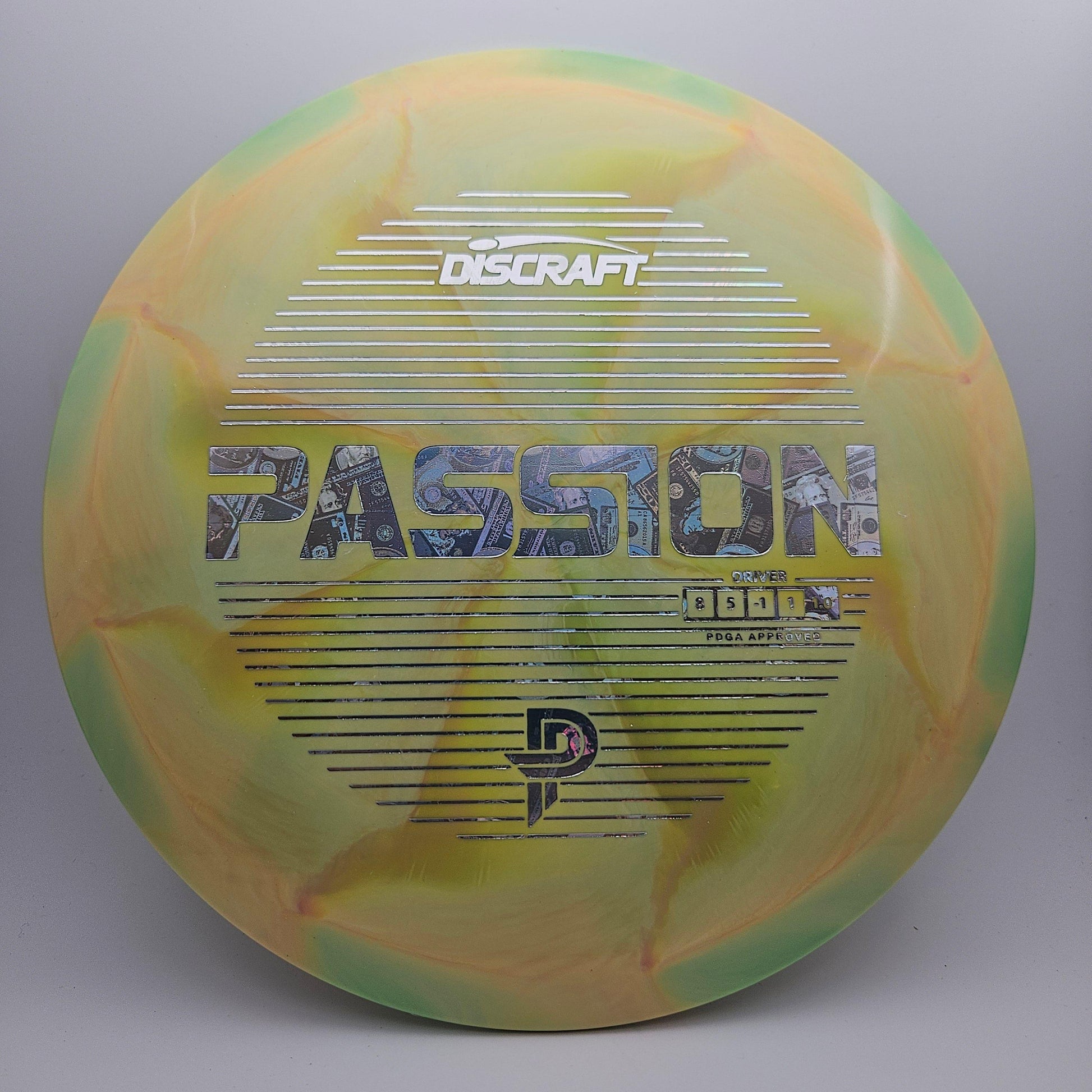 #5062 170-172g Yellow Swirl ESP Passion