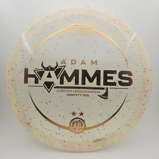 #14518 173-174g Peach, Adam Hammes PCS Open Z Confetti Sol