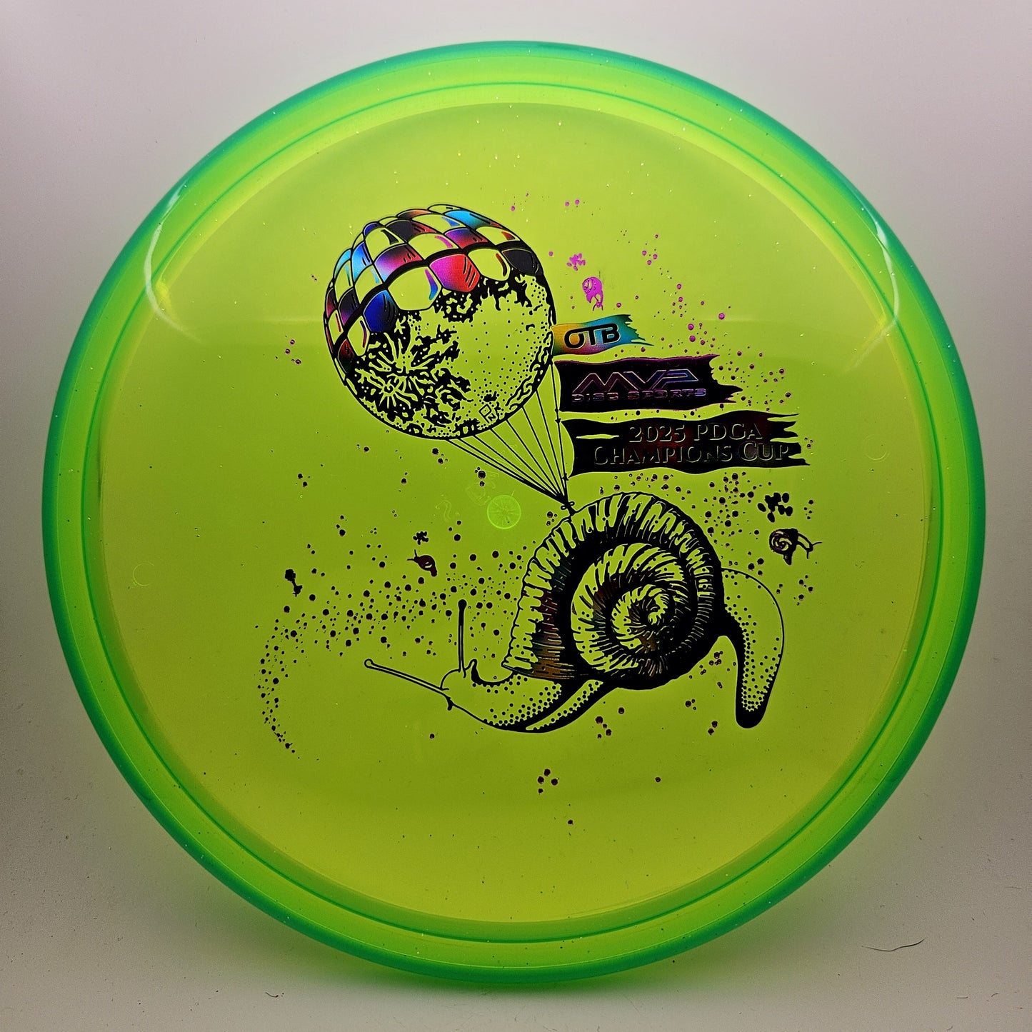 #12309 174g Green / Green, Champions Cup 2025 Prism Proton Soft Envy - Champions Cup 2025