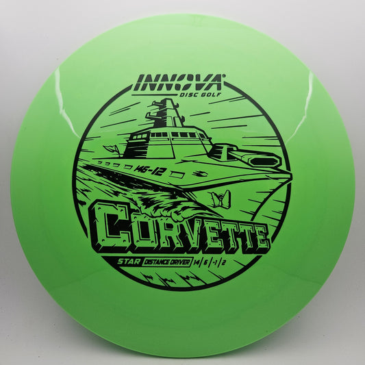 #14796 171g Dayglo Star Corvette