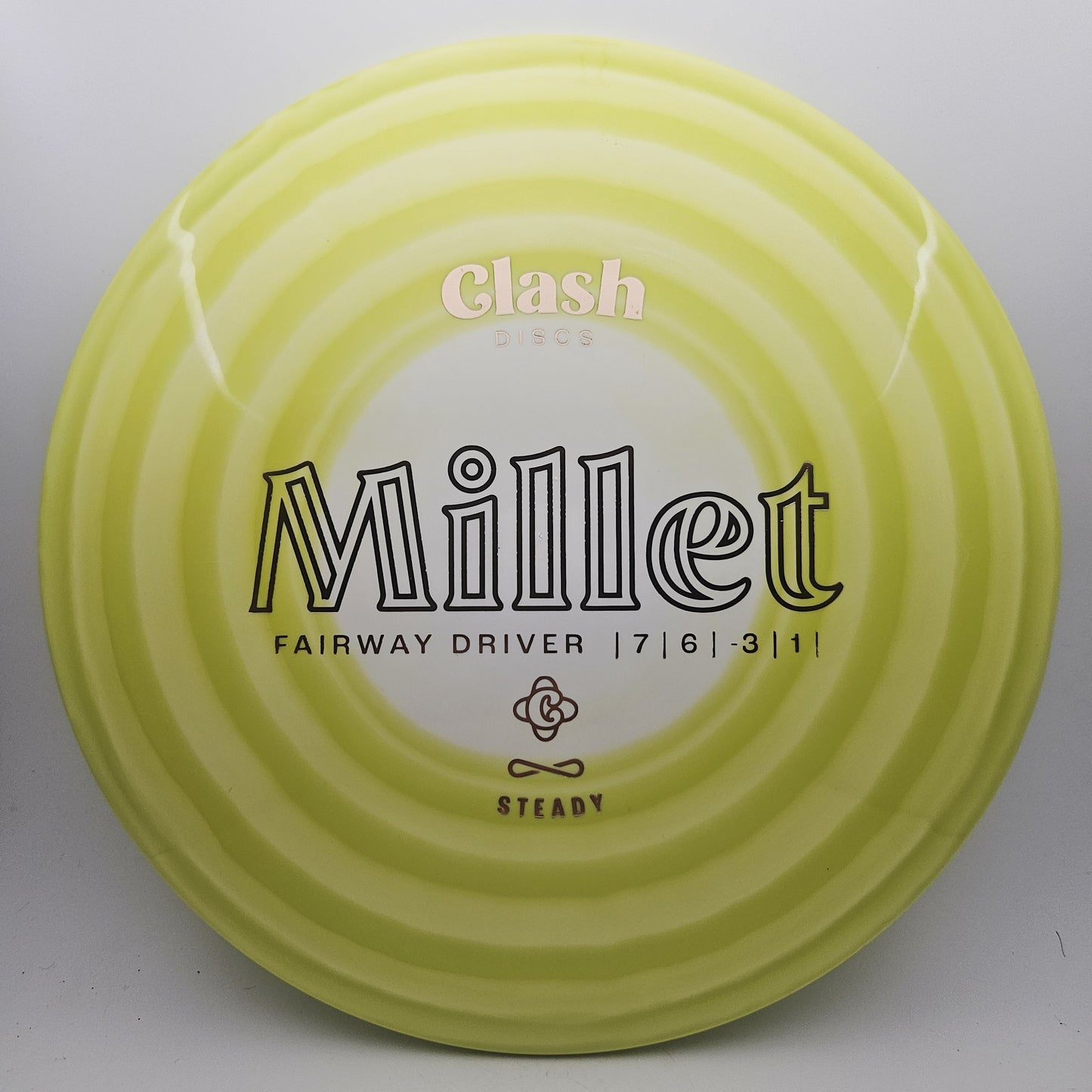 #15825 170g Yellow-Green Steady Ring Millet