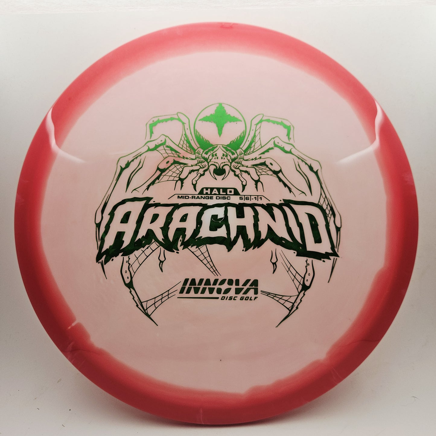 #20406 180g White / Red Halo Star Arachnid