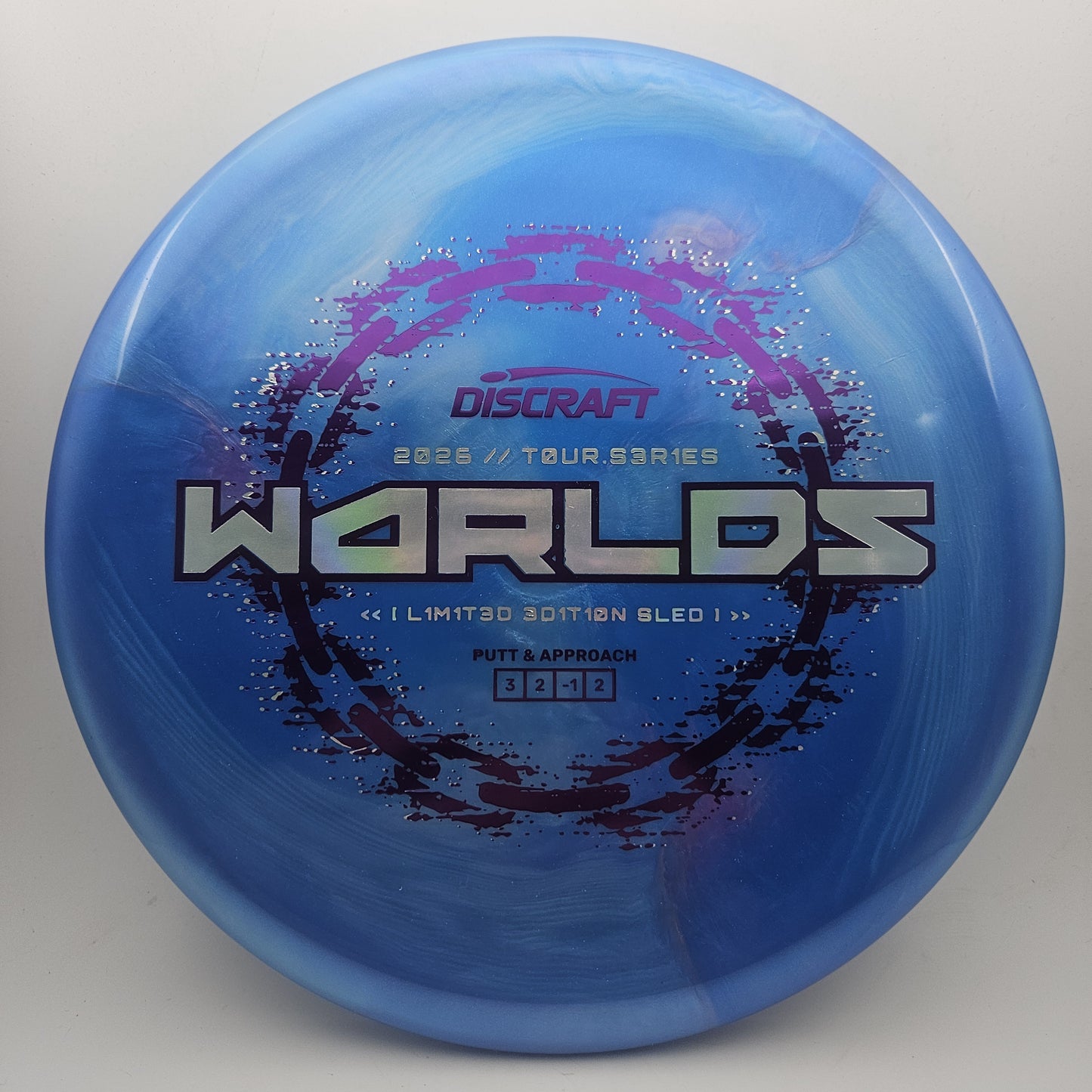 #19529 179g Blue, Worlds 2026 Tour Series Special Blend Sled - Worlds 2026