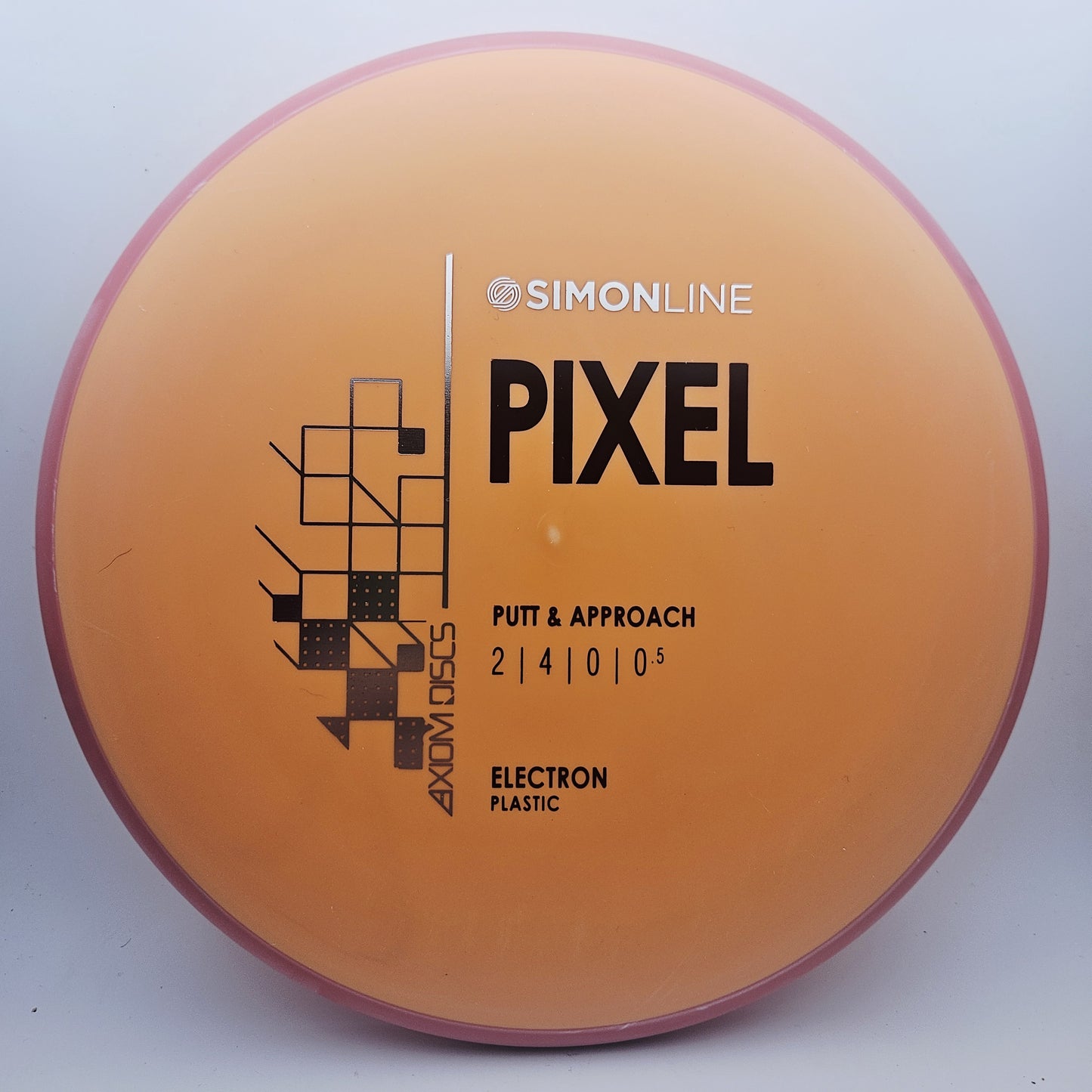 #13909 171g Orange / Red Electron Pixel