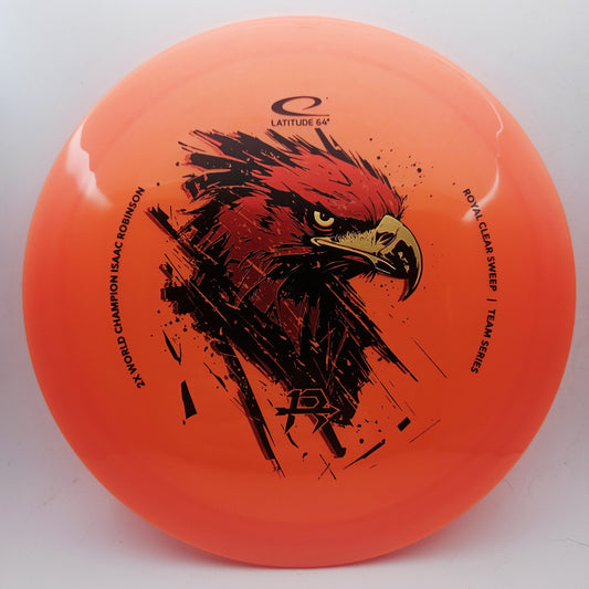 #20105 173g Orange, Isaac Robinson Team Series Royal Clear Sweep - Isaac Robinson Team Series