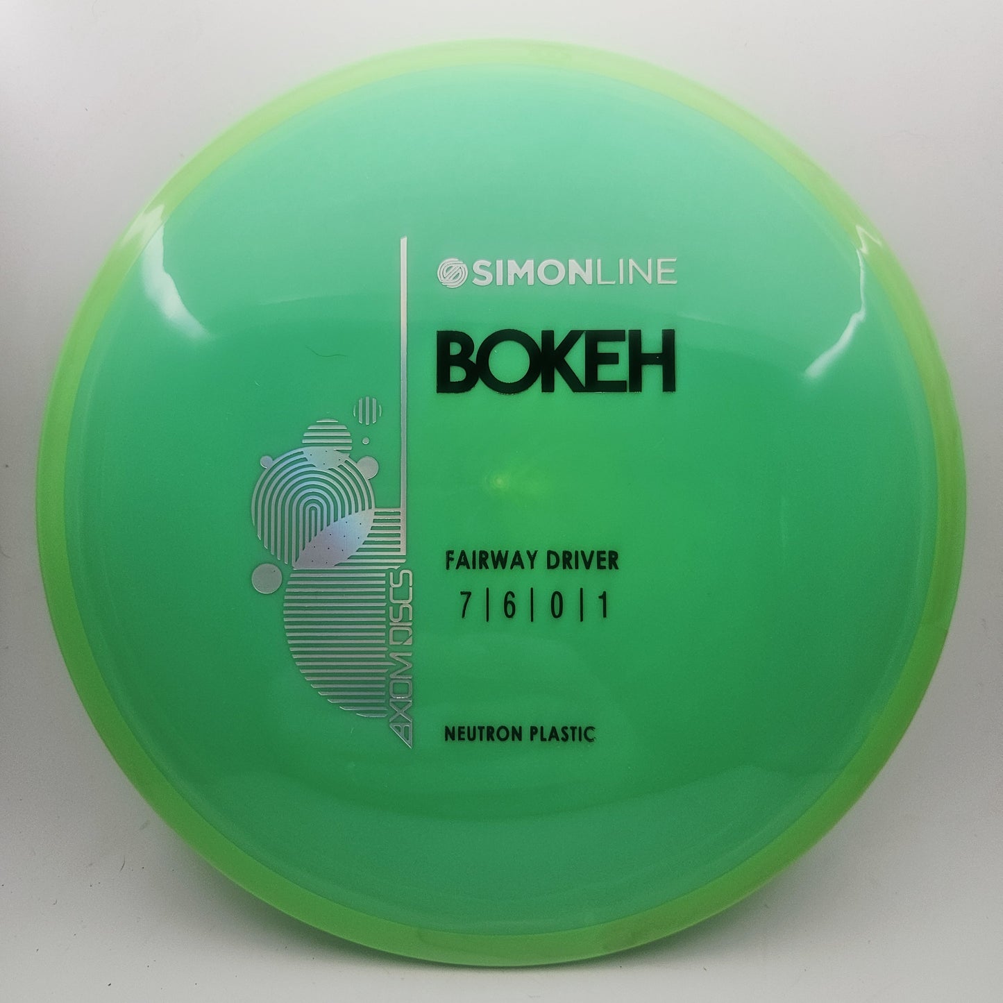 #20008 165g Green / Green PLC Neutron Bokeh