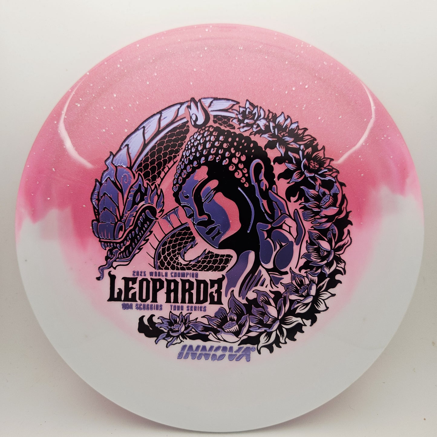#18323 173-5g Pink / White, Ohn Scoggins Tour Series Duo Leopard3 - Ohn Scoggins Tour Series