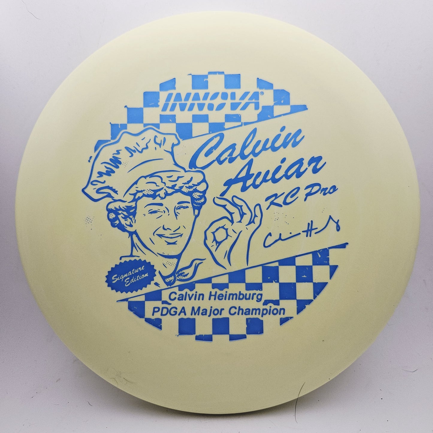 #19638 171g Yellow, Calvin Special Edition KC Pro Aviar - Calvin Special Edition