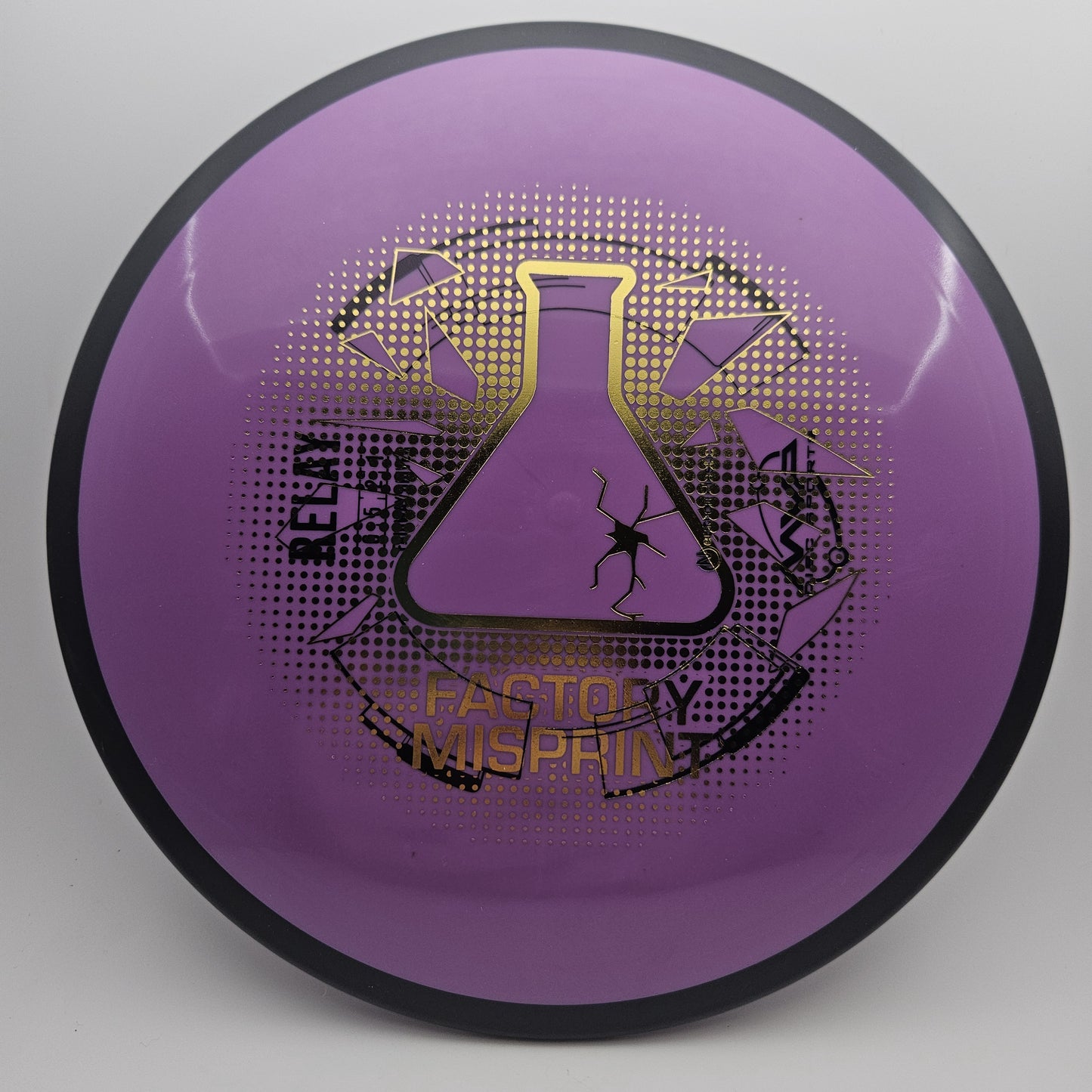 #6108 175g Purple, Misprint Neutron Relay - Misprint