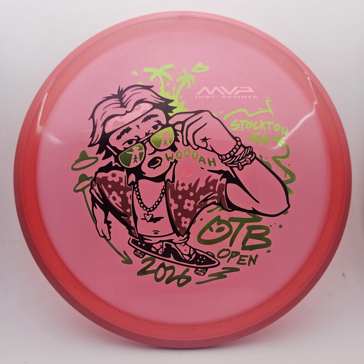 #18960 177g Red / Red, OTB Open Particle Proton Soft Hex - OTB Open