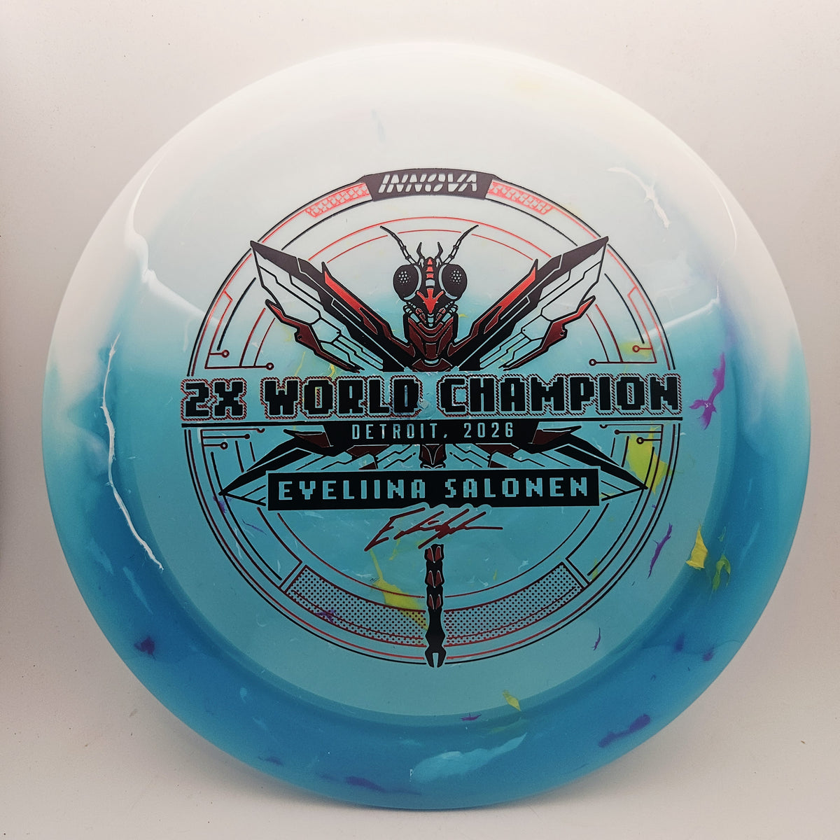 #21013 173-5g Blue, Eveliina Salonen World Champion Party Time Duo Destroyer - Eveliina Salonen World Champion