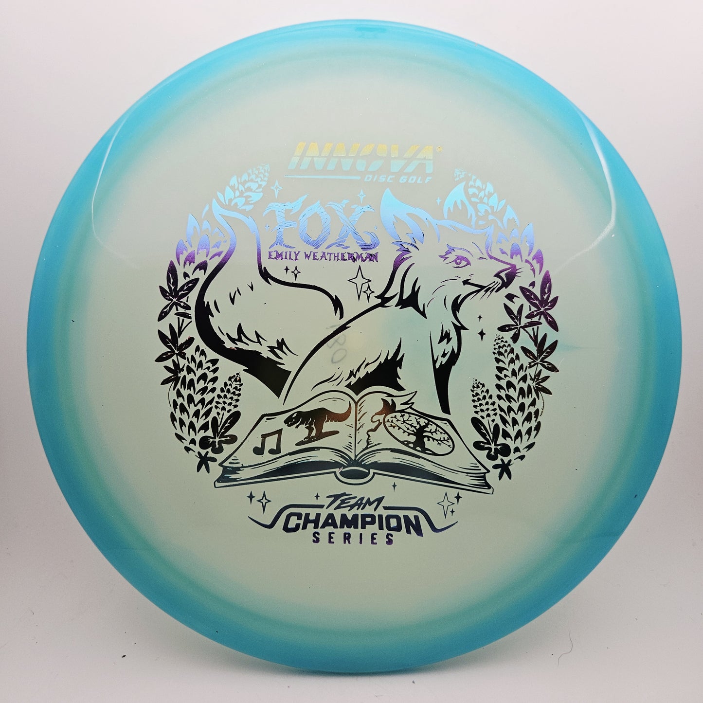 #17595 180g Blue / Glow, Emily Weatherman Tour Series Proto Glow Halo Champion Fox - Emily Weatherman Tour Series