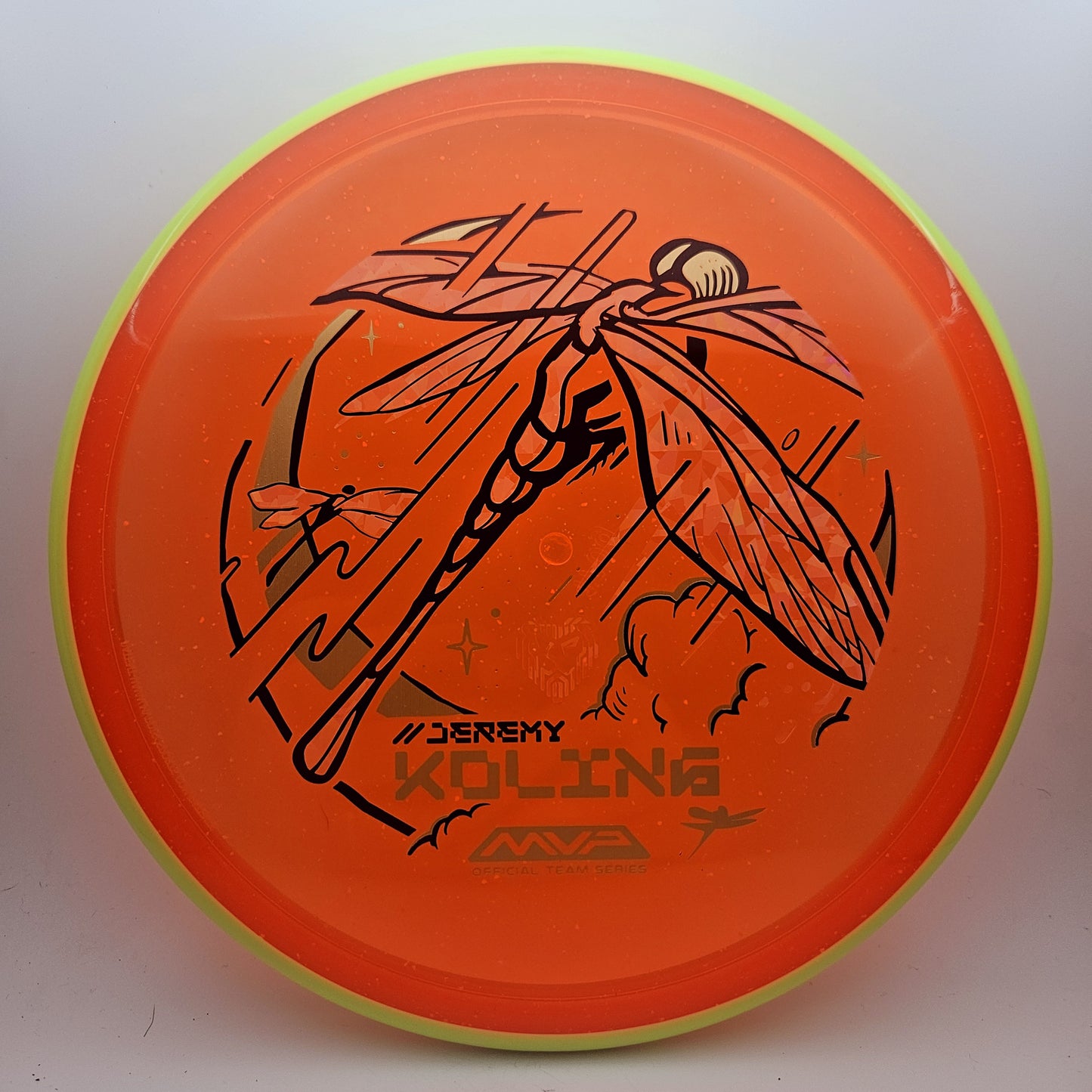 #10745 170g Orange / Green, Jeremy Koling Team Series Particle Glow Proton Tempo - Jeremy Koling Team Series