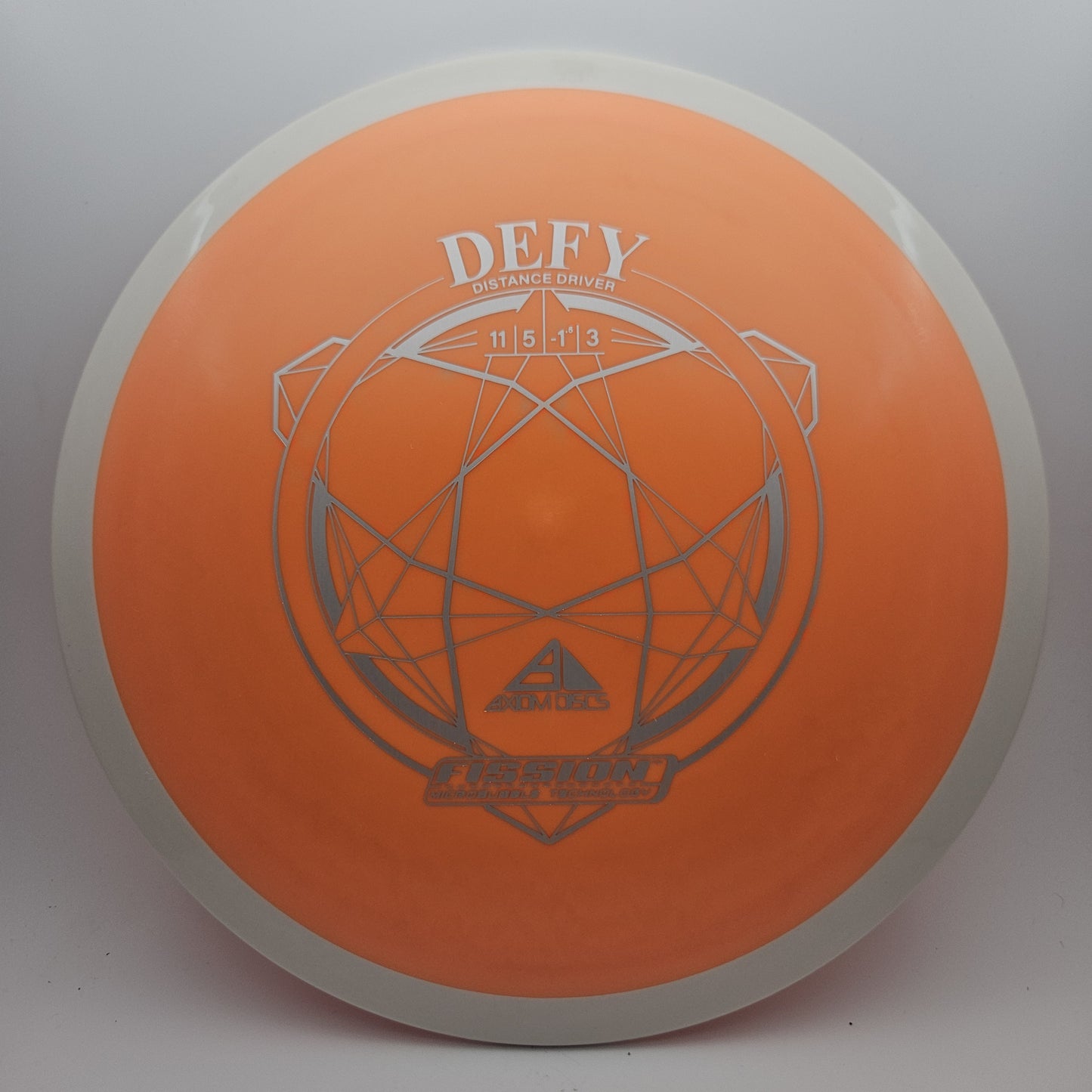 #7577 161g Orange / White Fission Defy