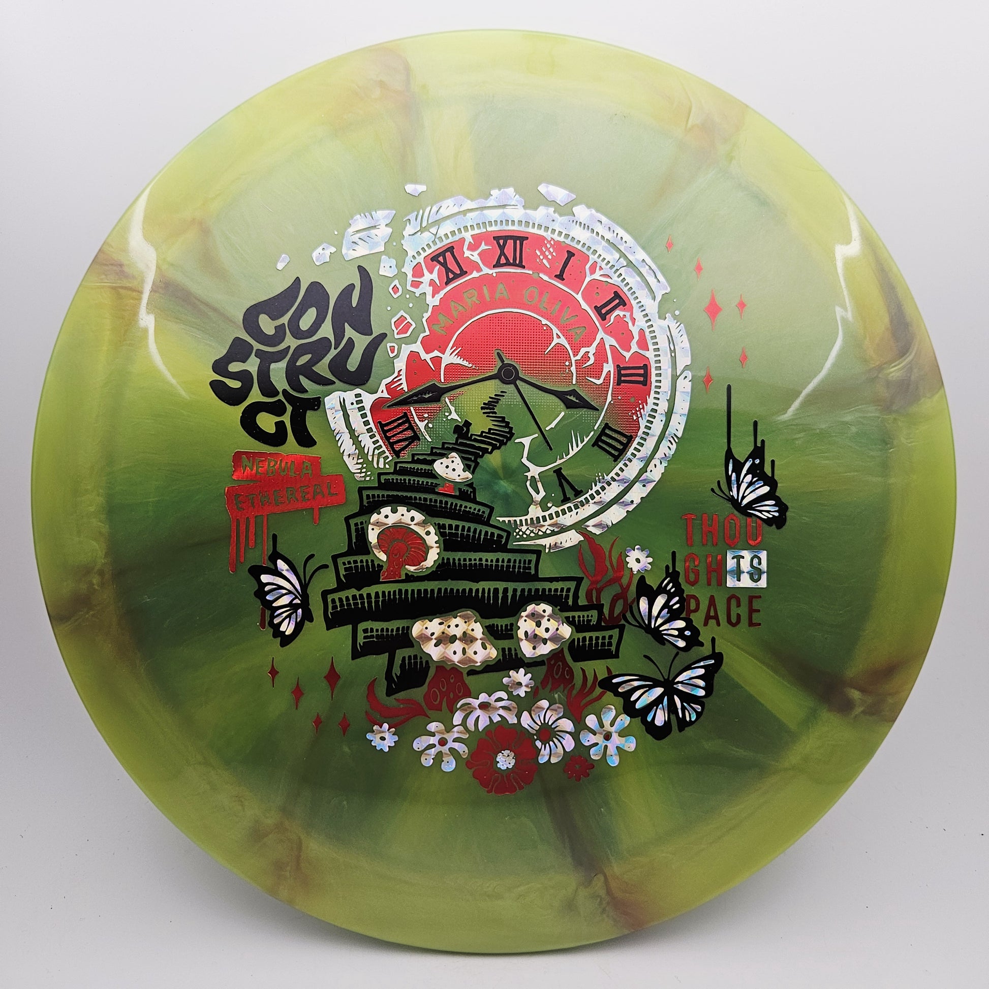 #16483 173g Green Nebula Aura Construct