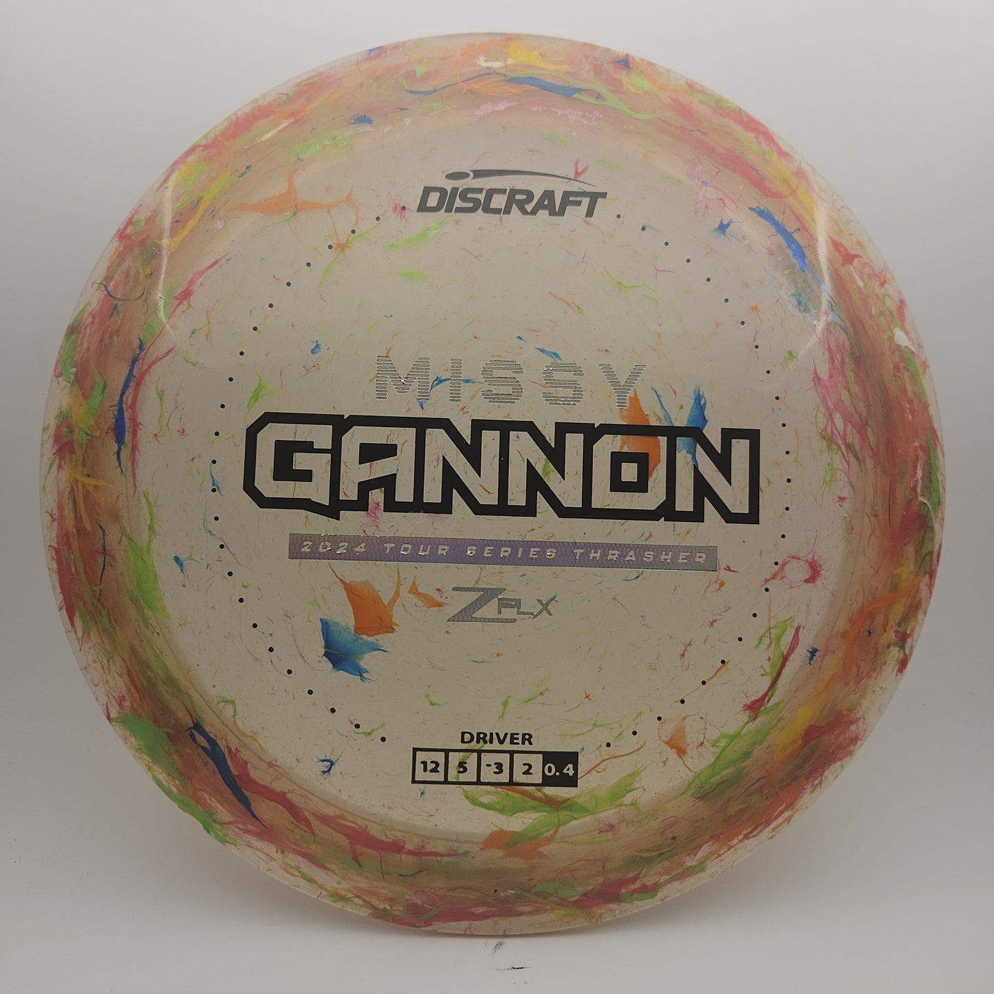 #7701 173-174g Rainbow, Missy Gannon Tour Series Jawbreaker Z Flx Thrasher