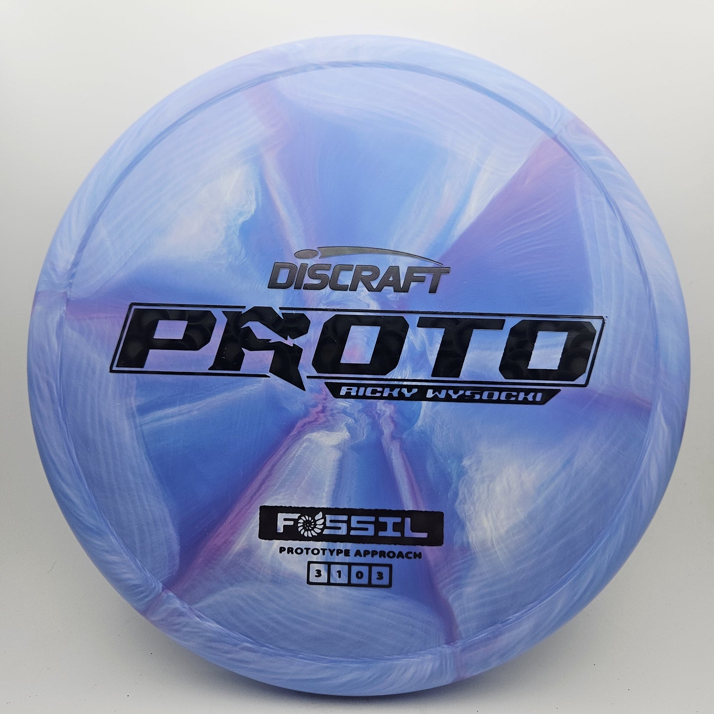 #16806 173-174g Blue, Ricky Wysocki Prototype Fossil