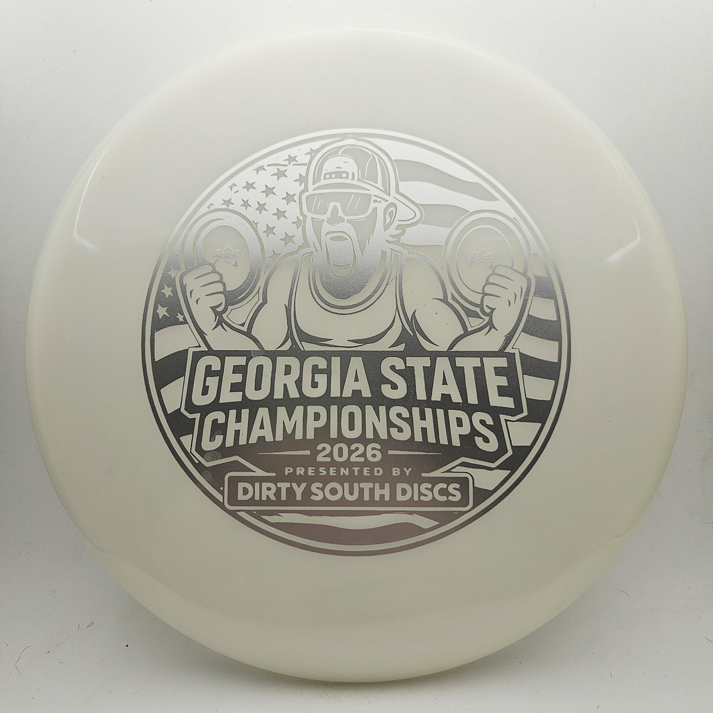 #20400 174g White, Georgia States 400 Rook - Georgia States