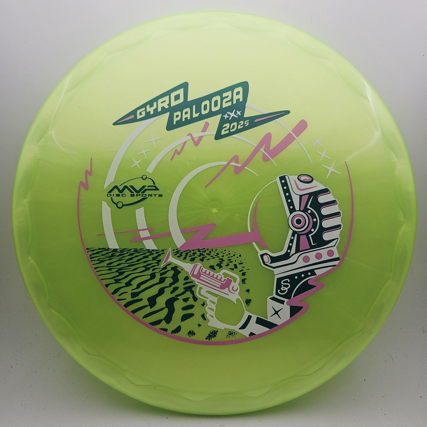 #17688 177g Green, Gyropalooza Plasma Echo - Gyropalooza