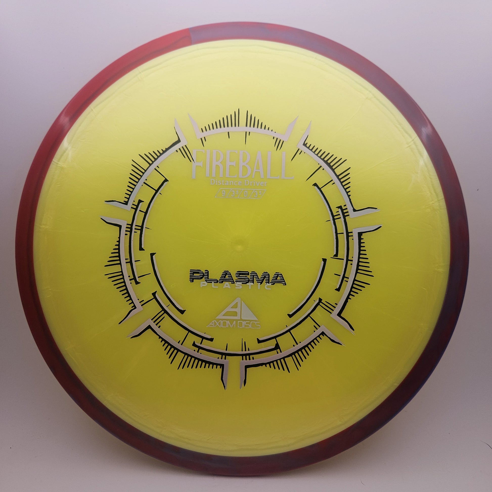 #12691 170g Yellow / Purple/Red Plasma Fireball