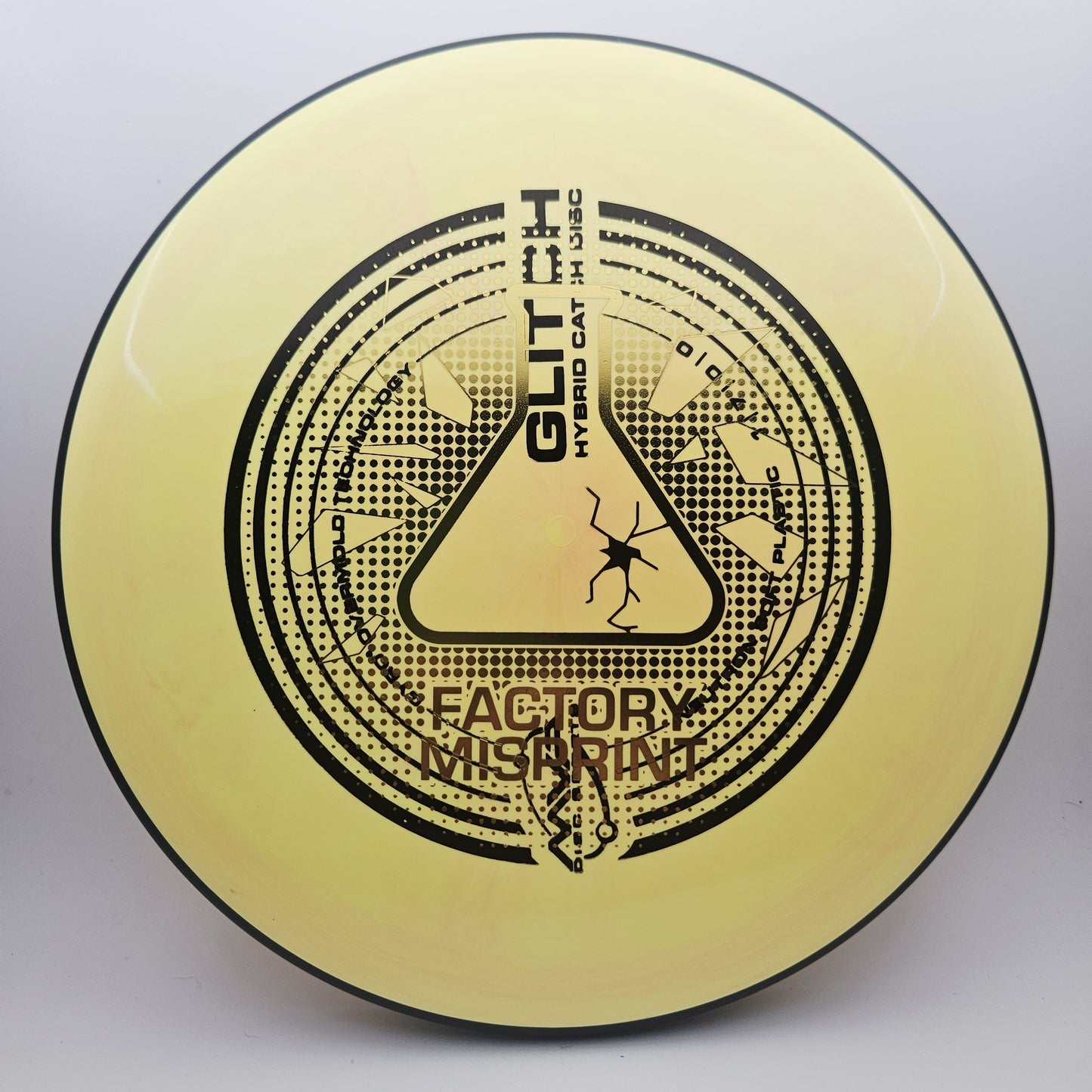 #13517 147g Yellow, Misprint Neutron Soft Glitch - Misprint