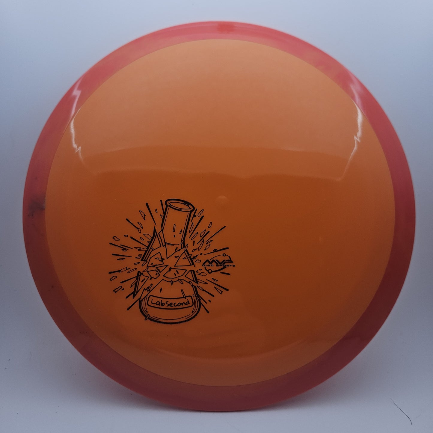 #8109 174g Orange / Red, Lab Second Neutron Delirium - Lab Second