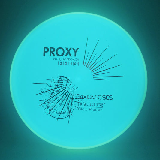 #15947 171g Aqua Rim / Green Plate, Lab Second Total Eclipse Proxy - Lab Second