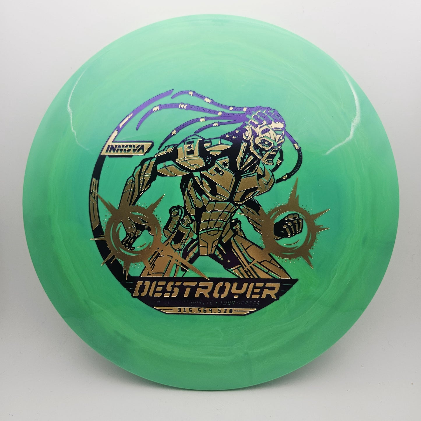 #17678 169g Green, Philo Brathwaite Tour Series PB Star Destroyer - Philo Brathwaite Tour Series