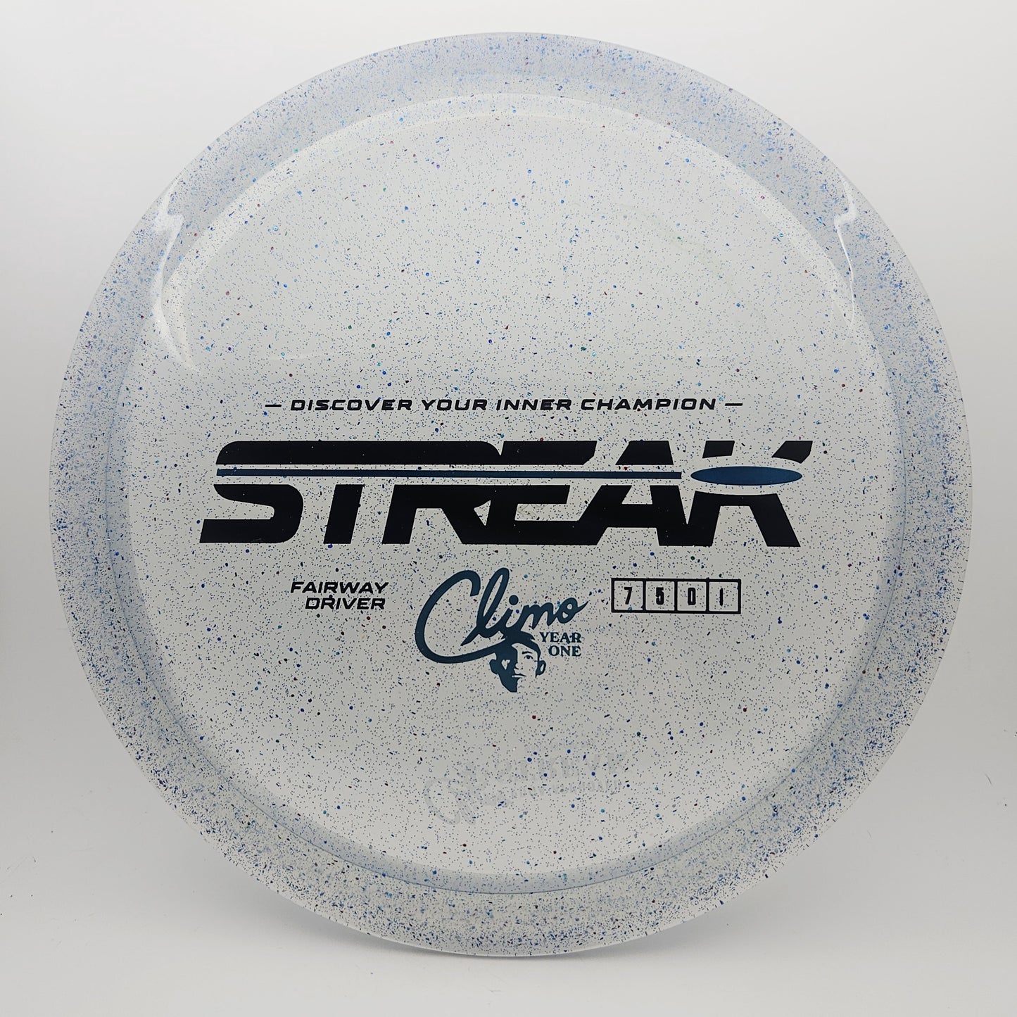 #17554 172g Clear Victory Sparkle Streak