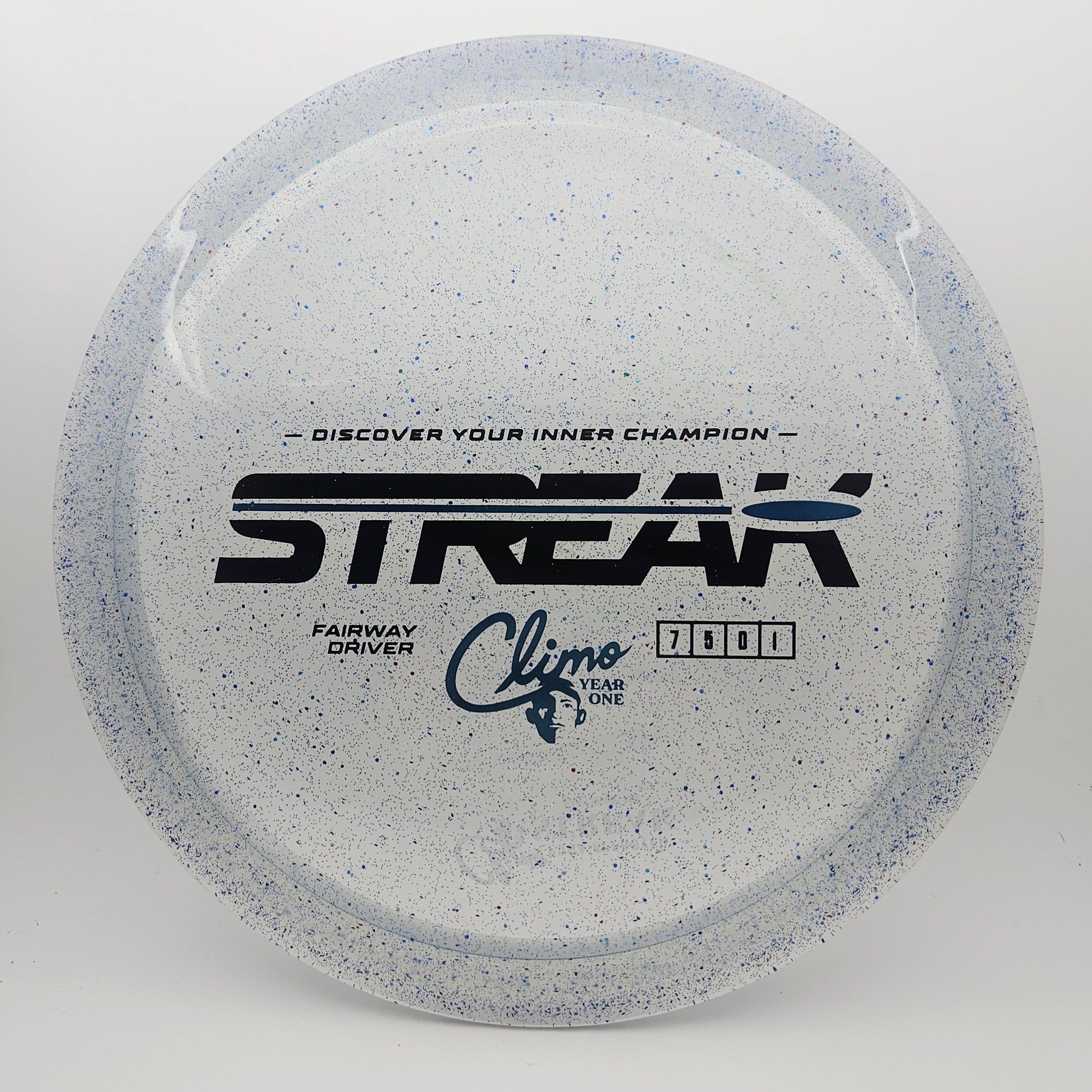 #17554 172g Clear Victory Sparkle Streak