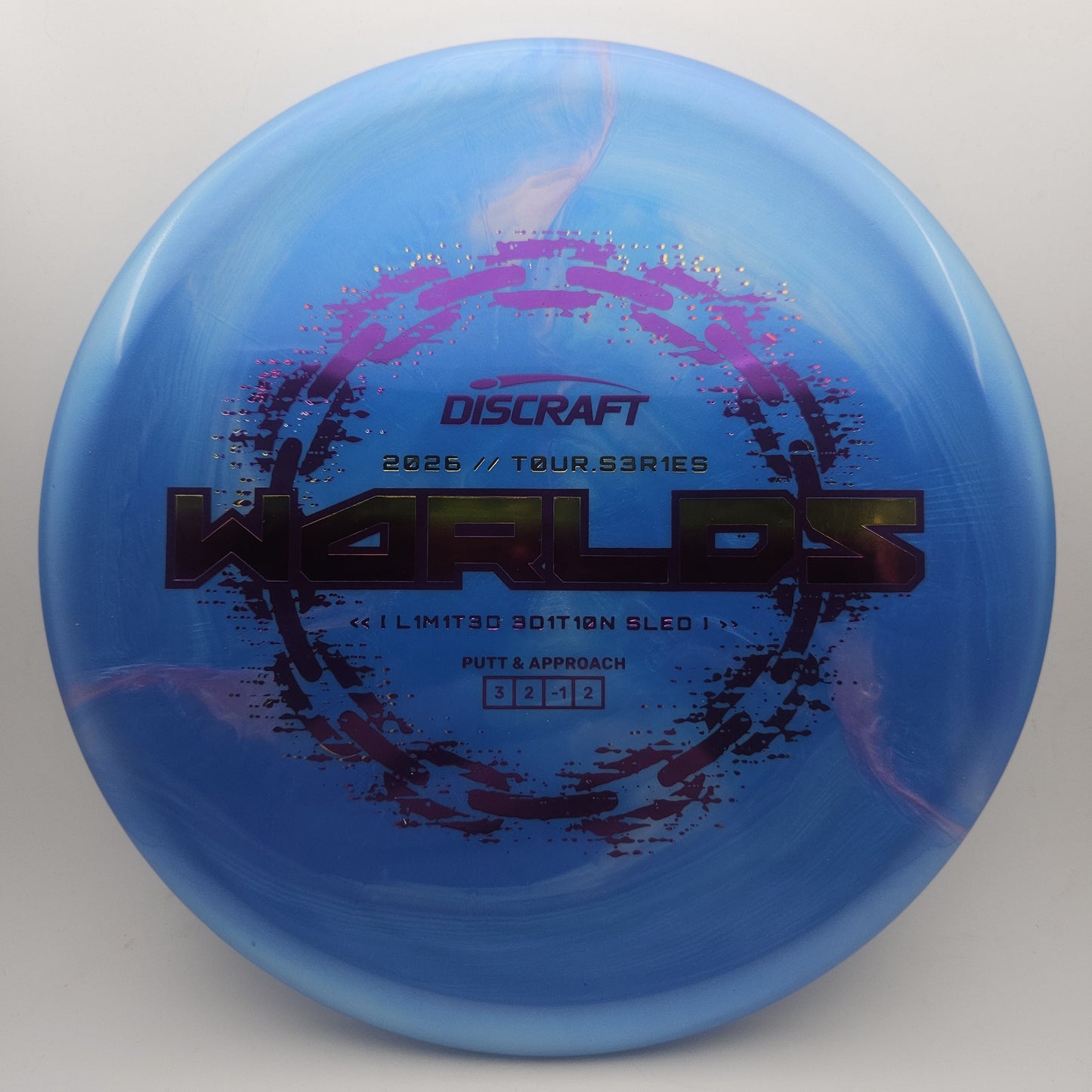 #19542 176g Blue, Worlds 2026 Tour Series Special Blend Sled - Worlds 2026