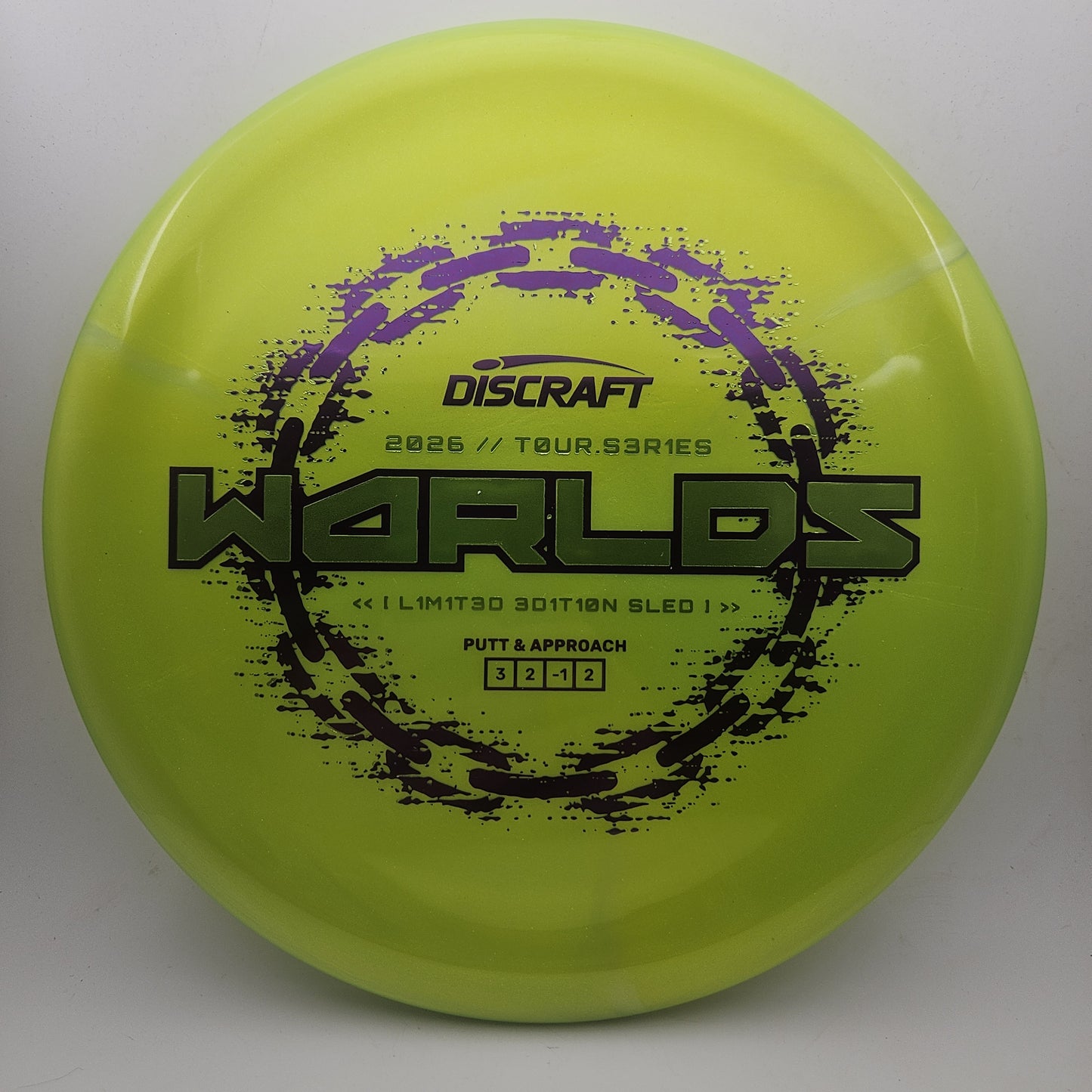 #19521 179g Green, Worlds 2026 Tour Series Special Blend Sled - Worlds 2026