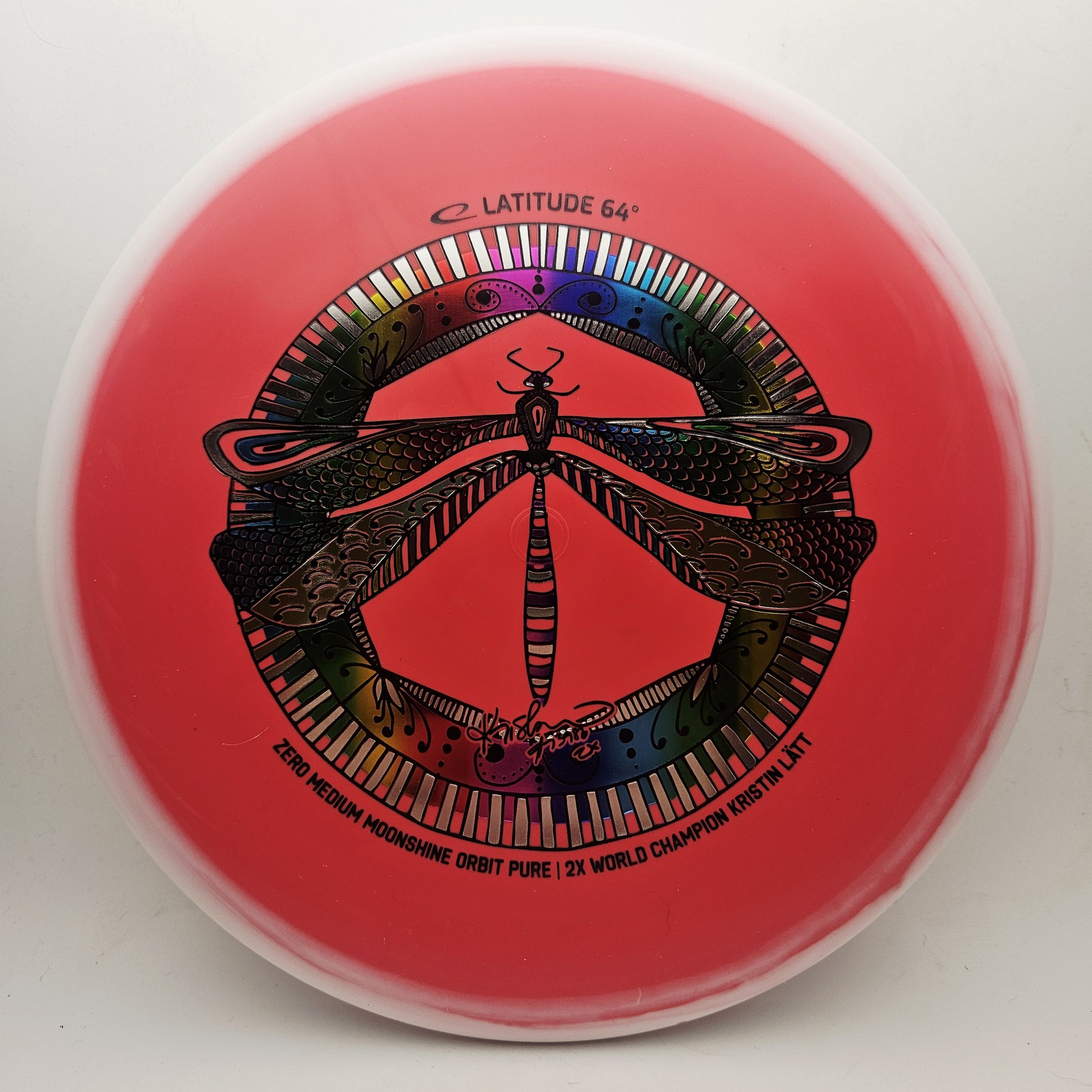 #19251 174g Red / White, Kristin Latt Team Series Zero Medium Moonshine Pure - Kristin Latt Team Series