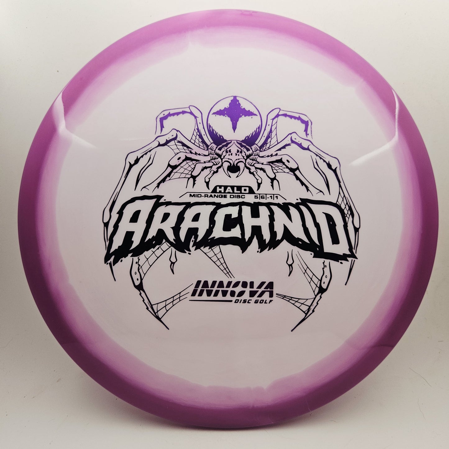 #20176 176g White / Purple Halo Star Arachnid
