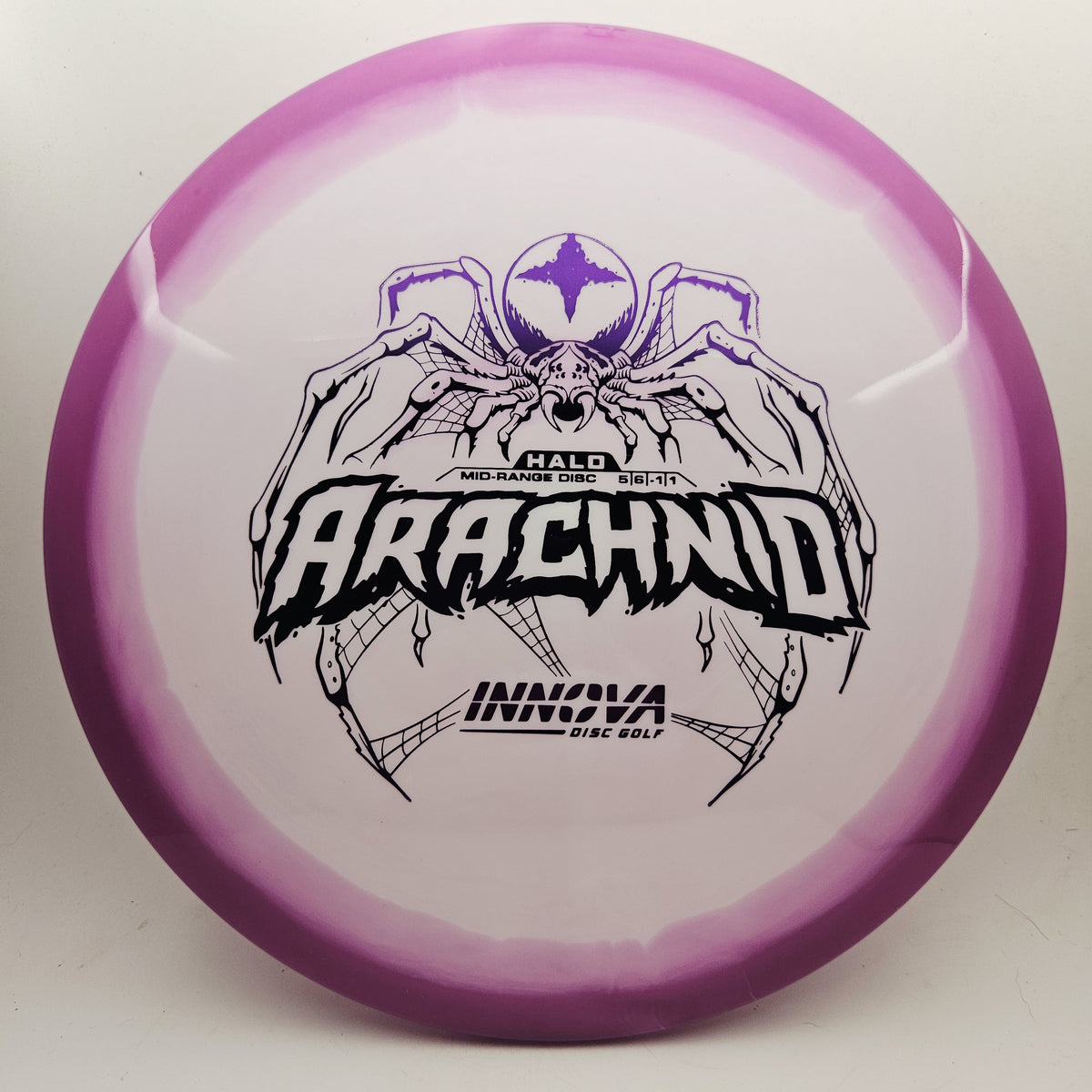 #20176 176g White / Purple Halo Star Arachnid