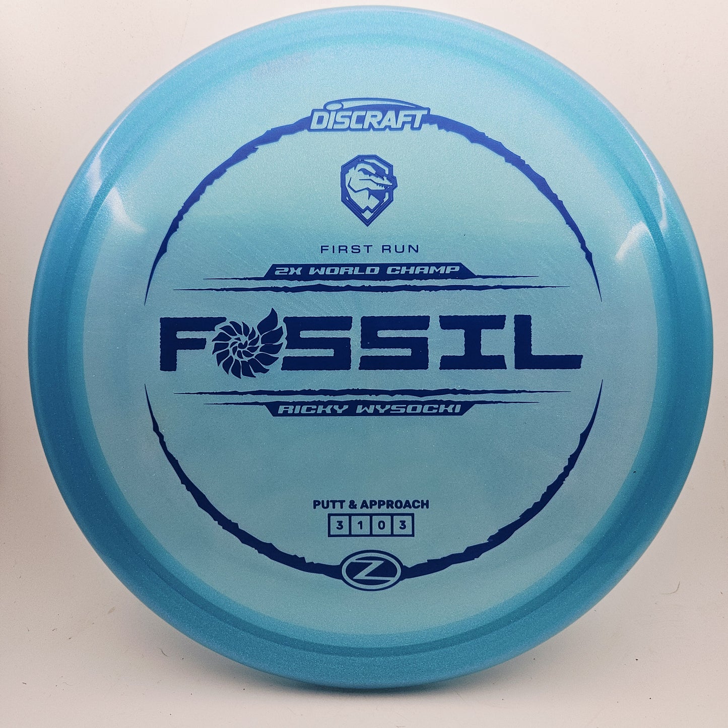 #19607 173-174g Blue, Ricky Wysocki First Run Z Colorshift Fossil - Ricky Wysocki First Run