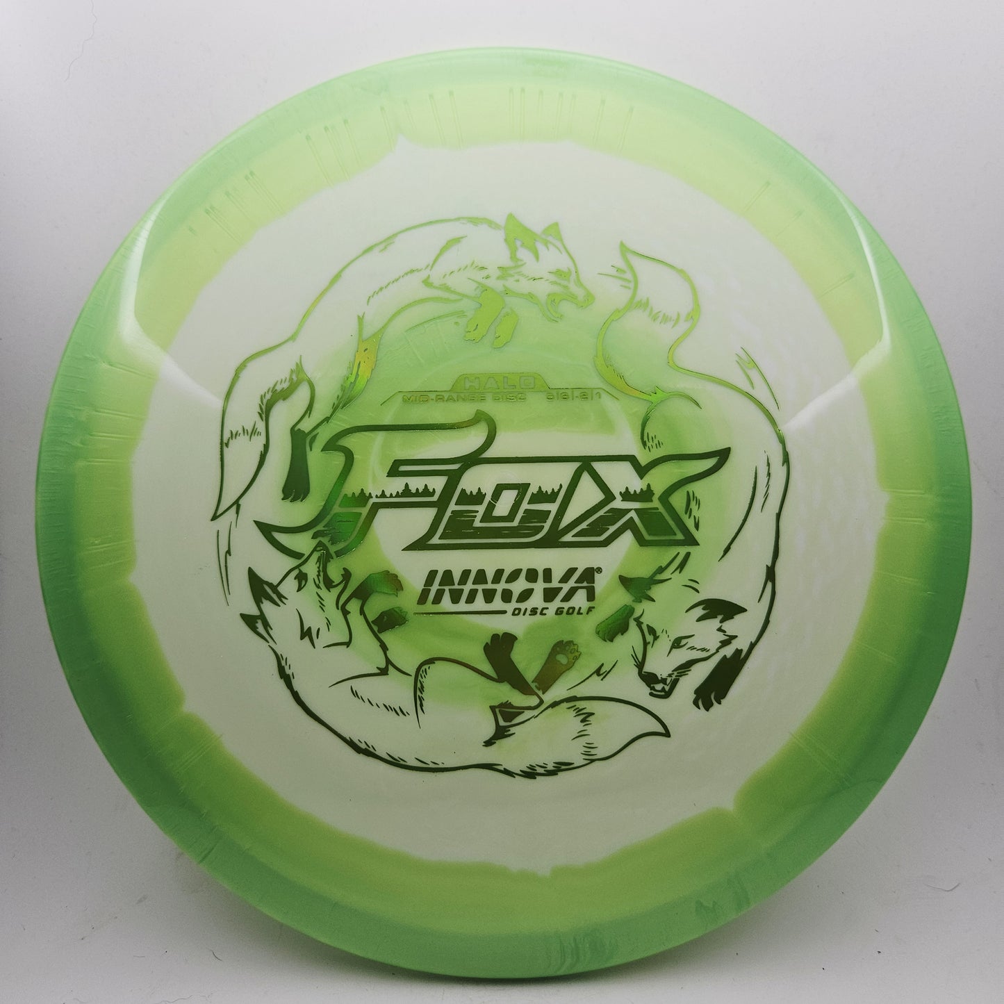 #19647 158g White / Green Halo Star Fox