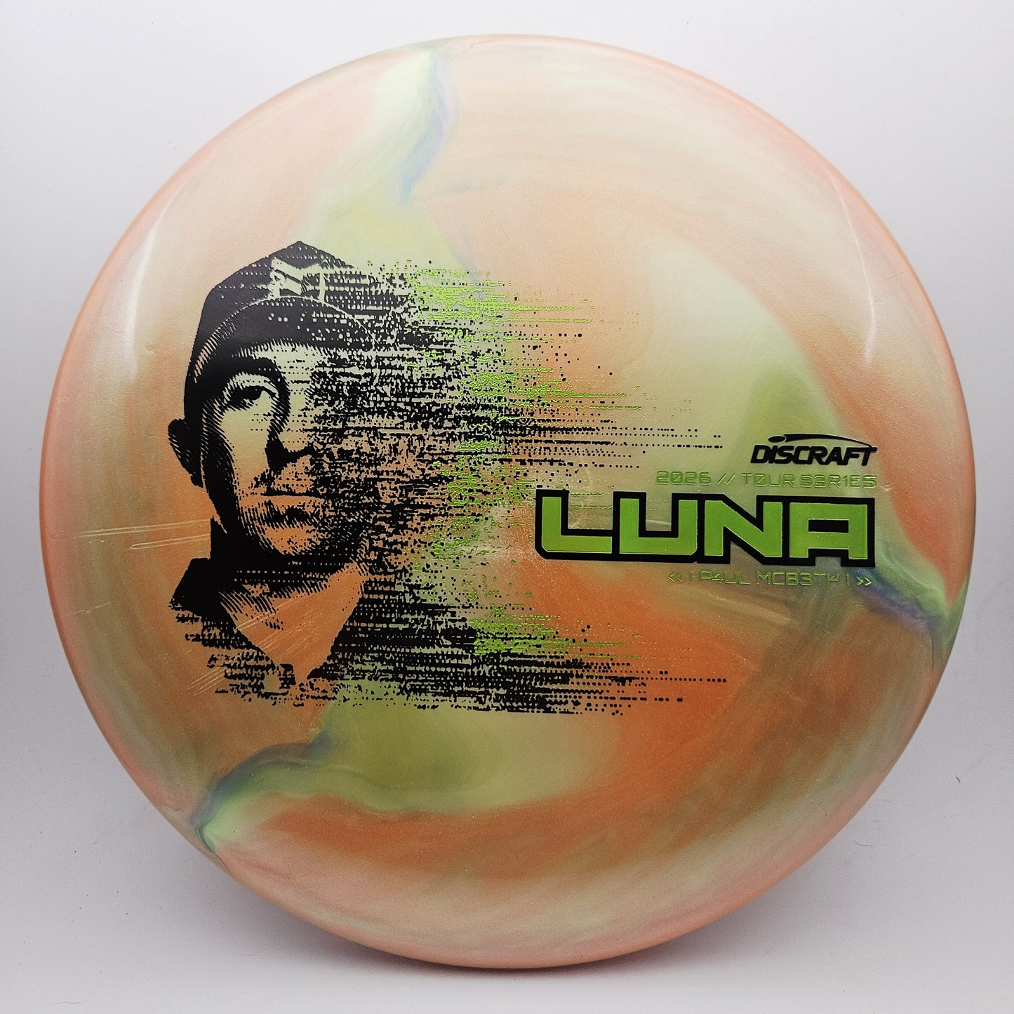 #19044 173-174g Orange, Paul McBeth Tour Series Special Blend Luna - Paul McBeth