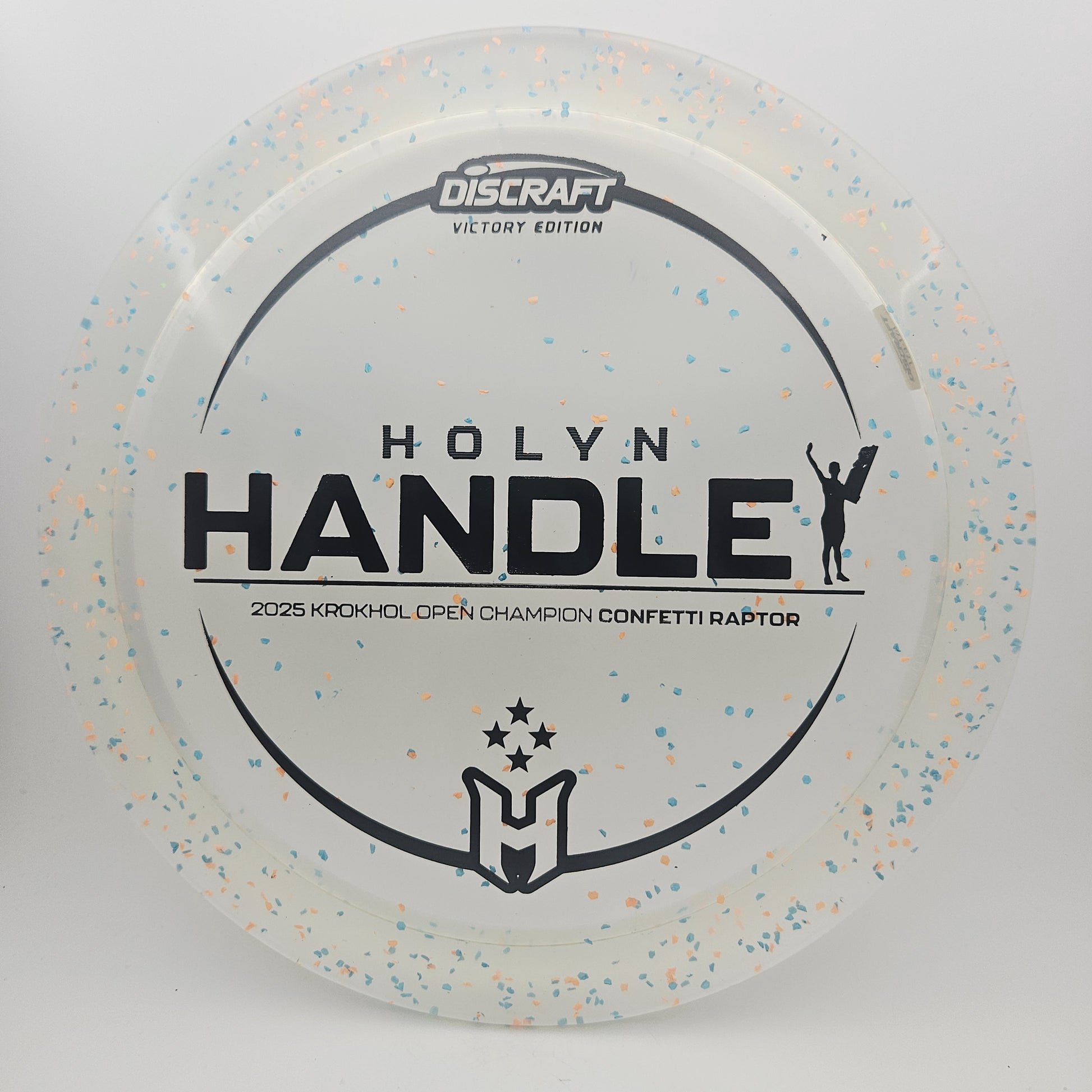 #14521 173-174g White, Holyn Handley Krokhol Open Z Confetti Raptor