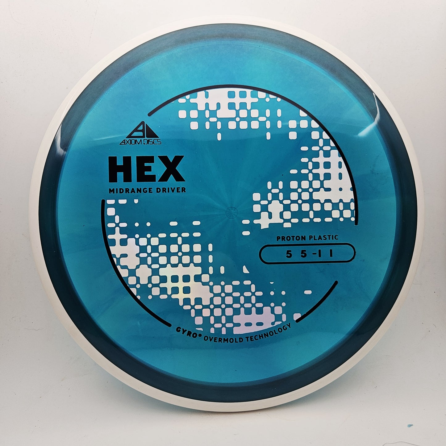 #19348 177g Teal / White PLC Proton Hex