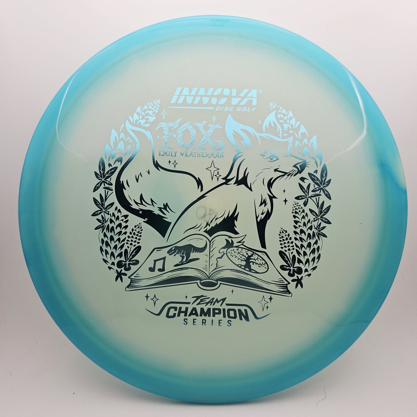 #17606 180g Blue / Glow, Emily Weatherman Tour Series Proto Glow Halo Champion Fox - Emily Weatherman Tour Series