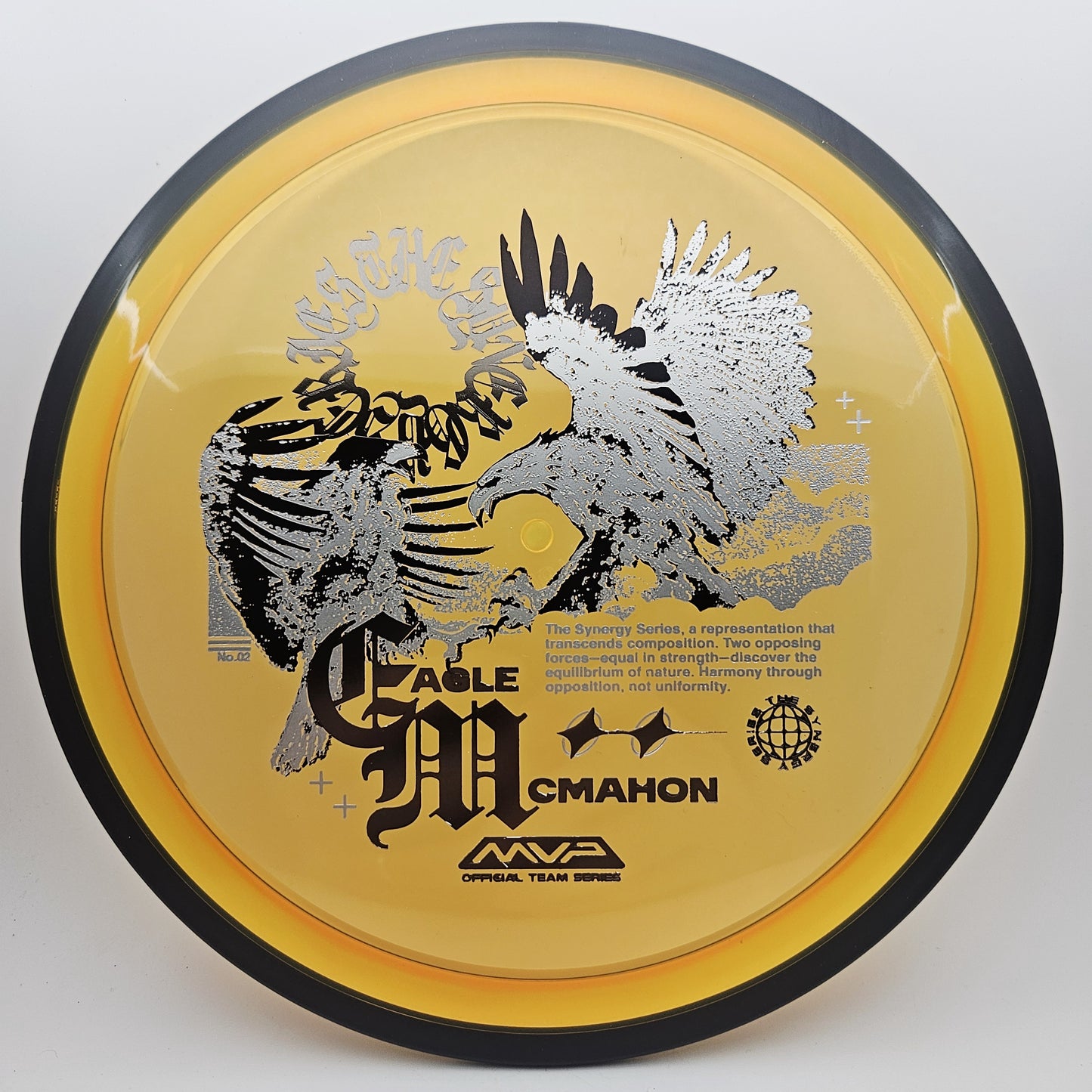 #14612 167g Yellow, Black Foil, Eagle McMahon Signature Series Proton Resistor
