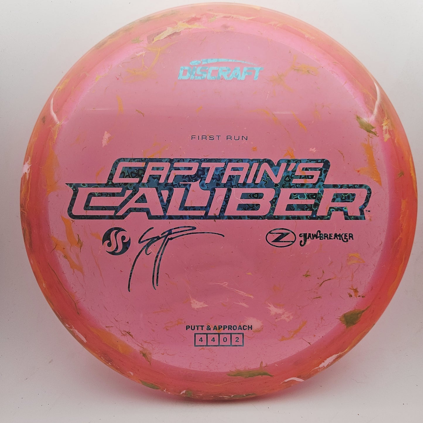 #20723 173-174g Pink, First Run Z Jawbreaker Captains Caliber - First Run