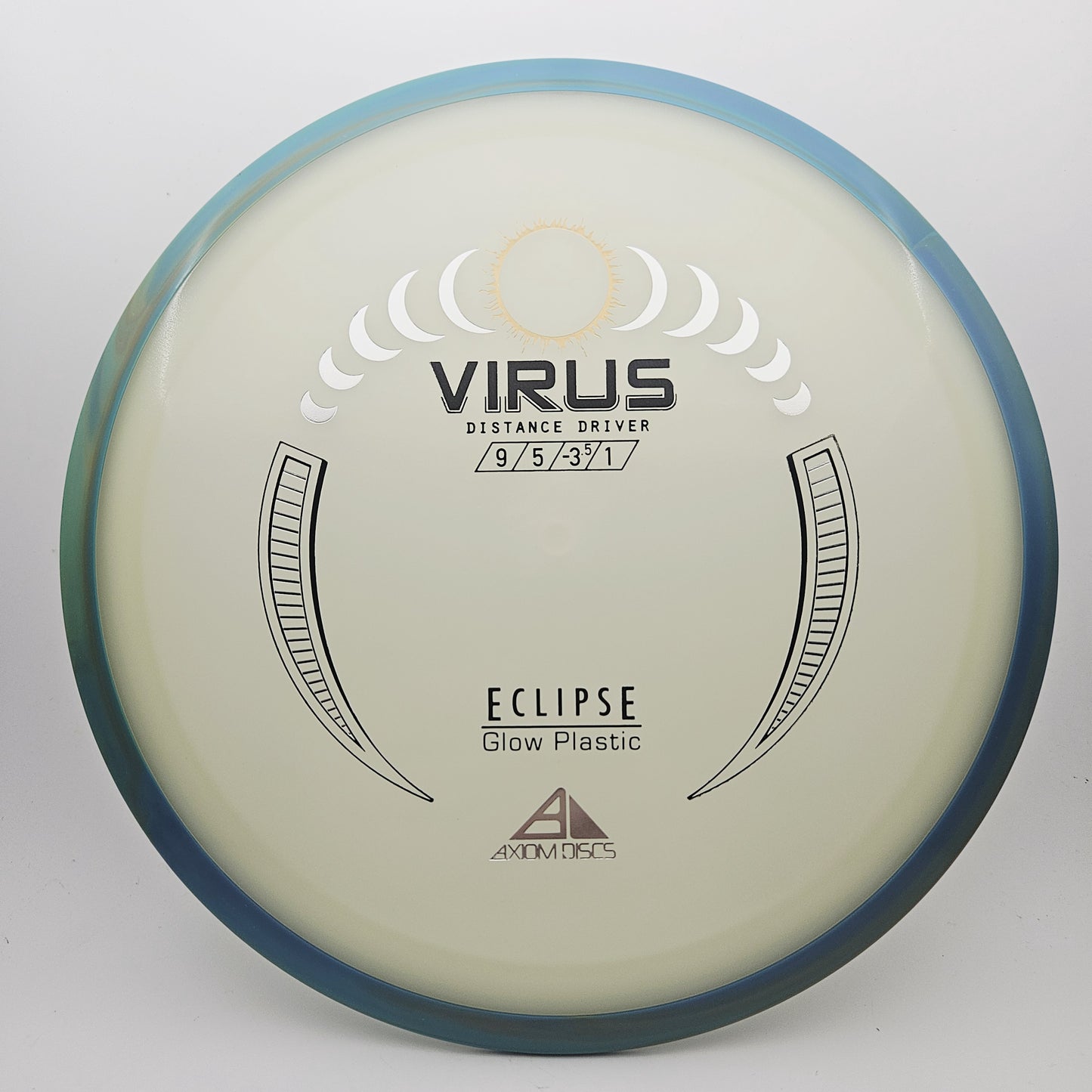 #17476 170g Blue / Glow Eclipse Virus