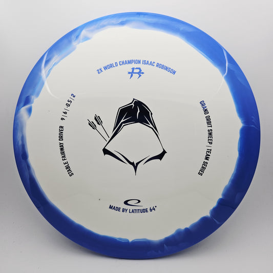 #13863 174g White / Blue, Isaac Robinson Team Series Royal Grand Orbit Sweep