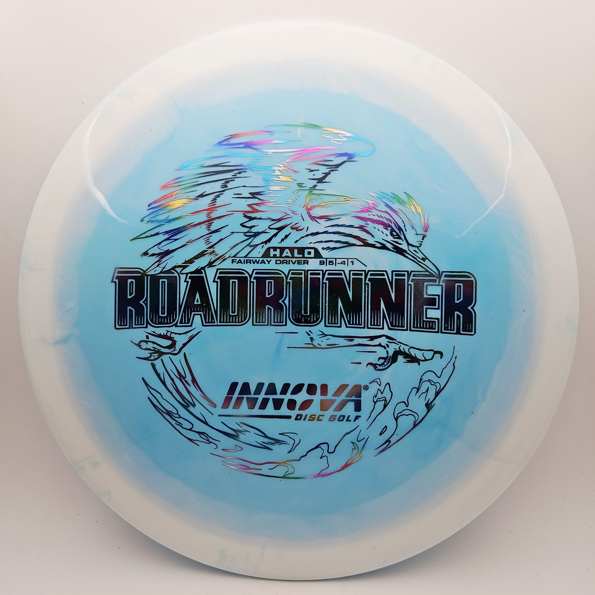 #15914 159g Blue / White Halo Star Roadrunner