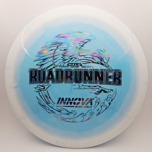 #15914 159g Blue / White Halo Star Roadrunner