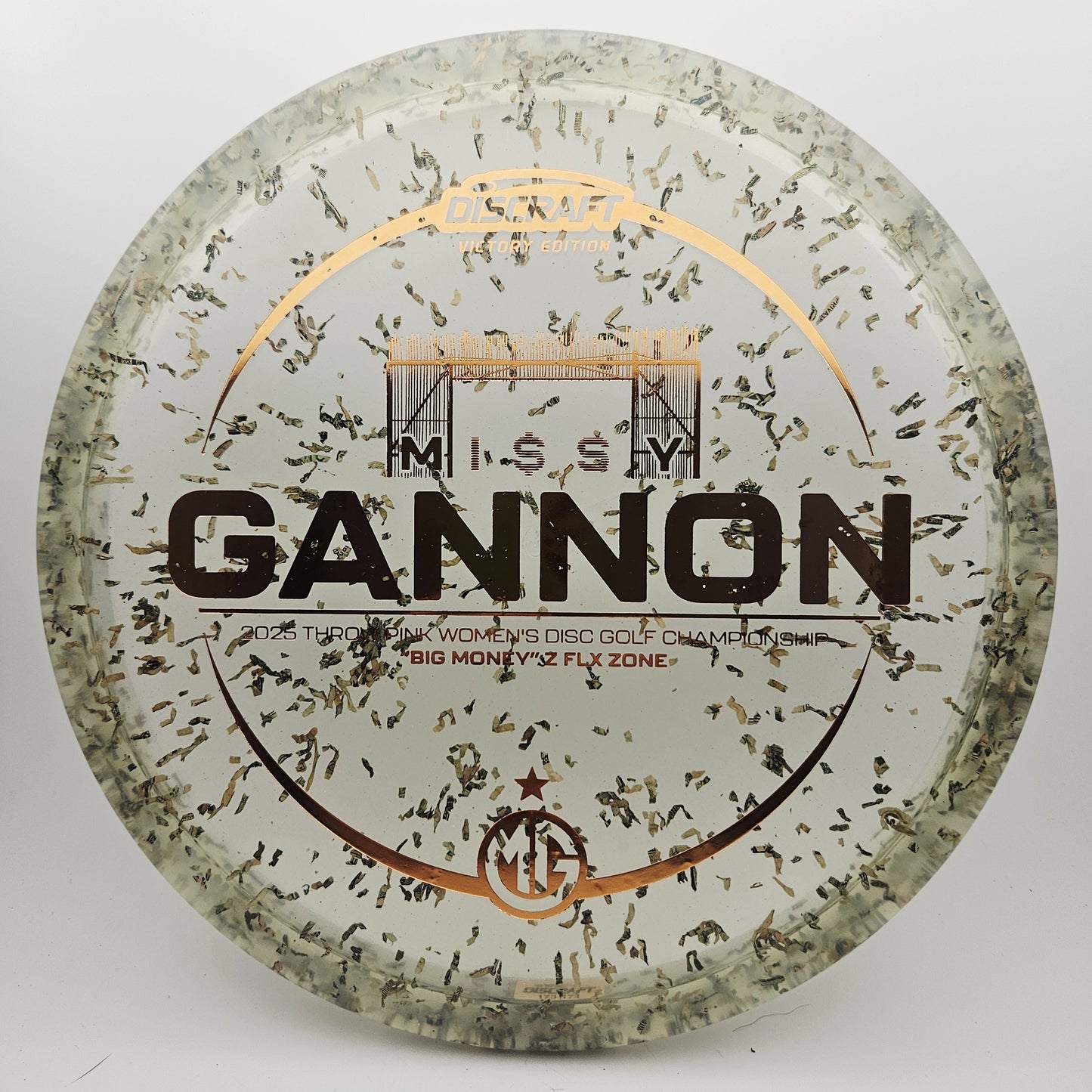 #16511 173-174g Clear, Missy Gannon Throw Pink Champion Z Money FLX Zone