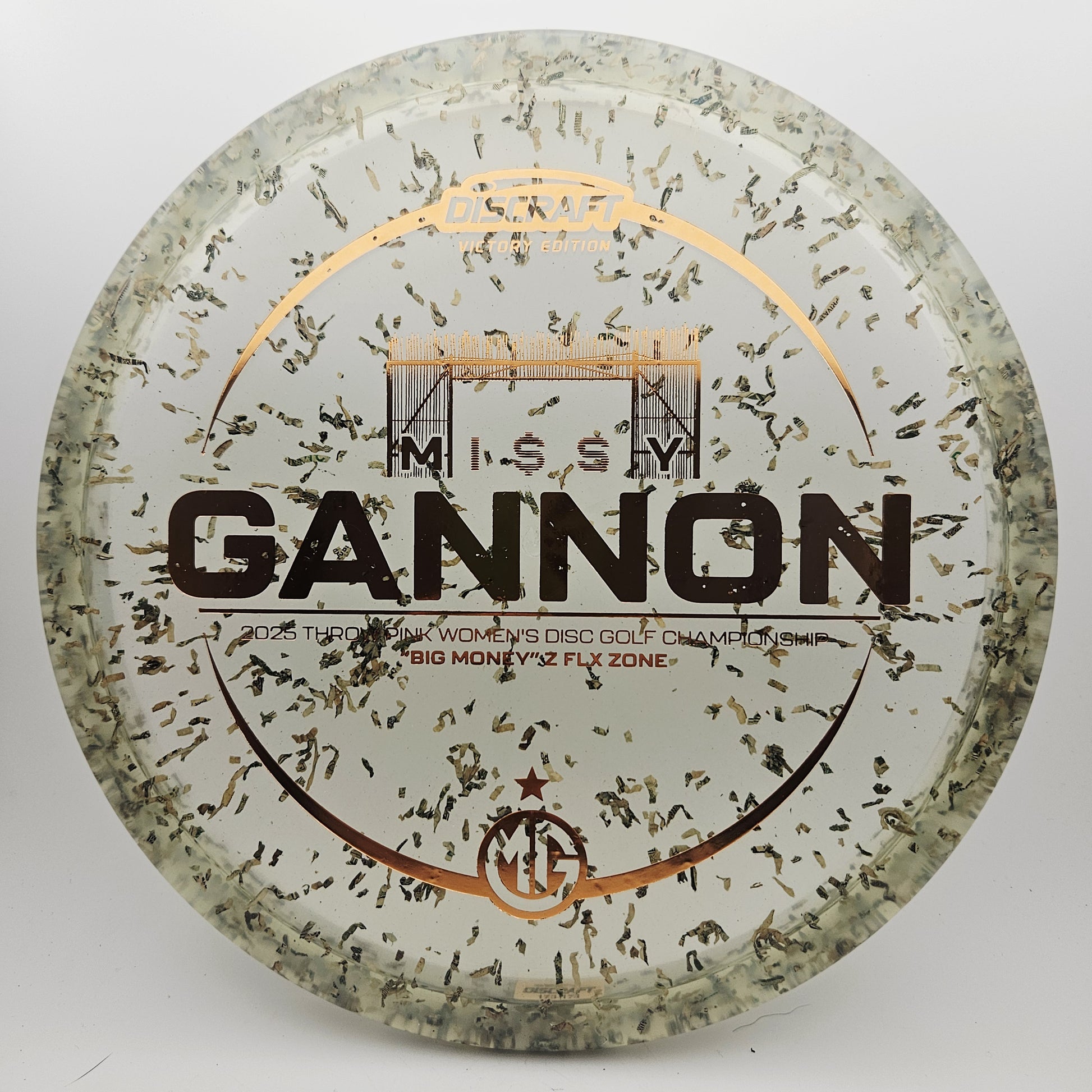 #16511 173-174g Clear, Missy Gannon Throw Pink Champion Z Money FLX Zone